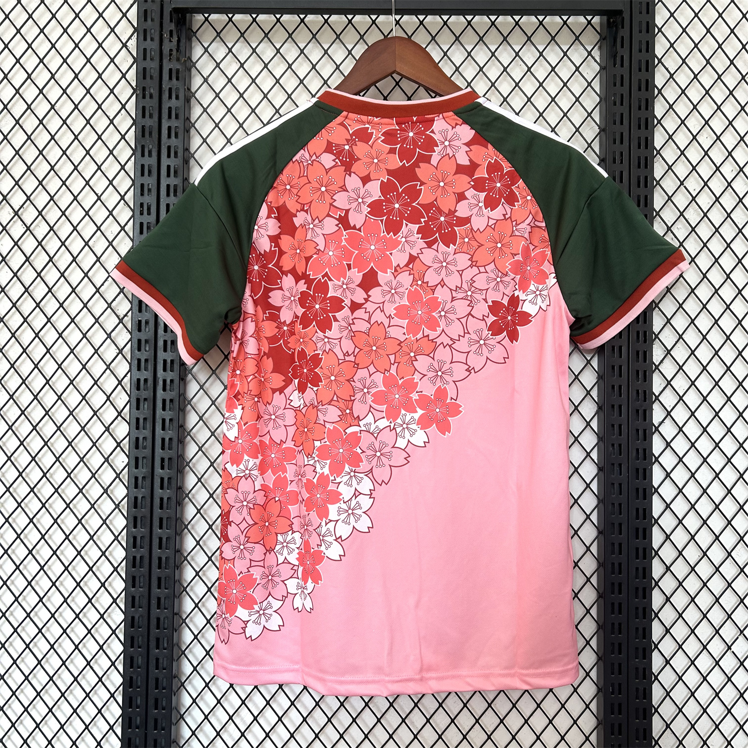 AlphaJersey-Japan 25-26 Red & Pink Flowers Special Edition Jersey - Fans Version
