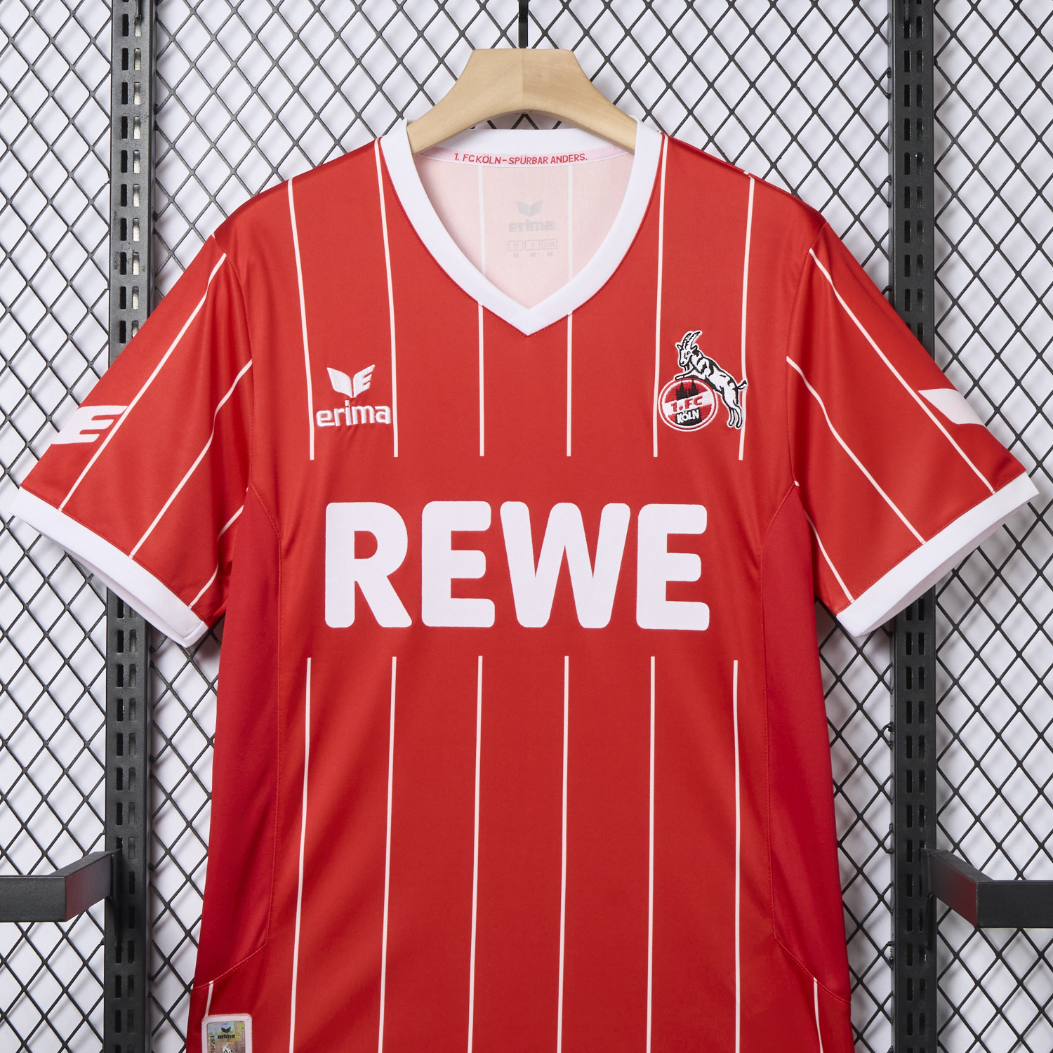 AlphaJersey-Retro 1. FC Köln 2017-18 European Home Jersey