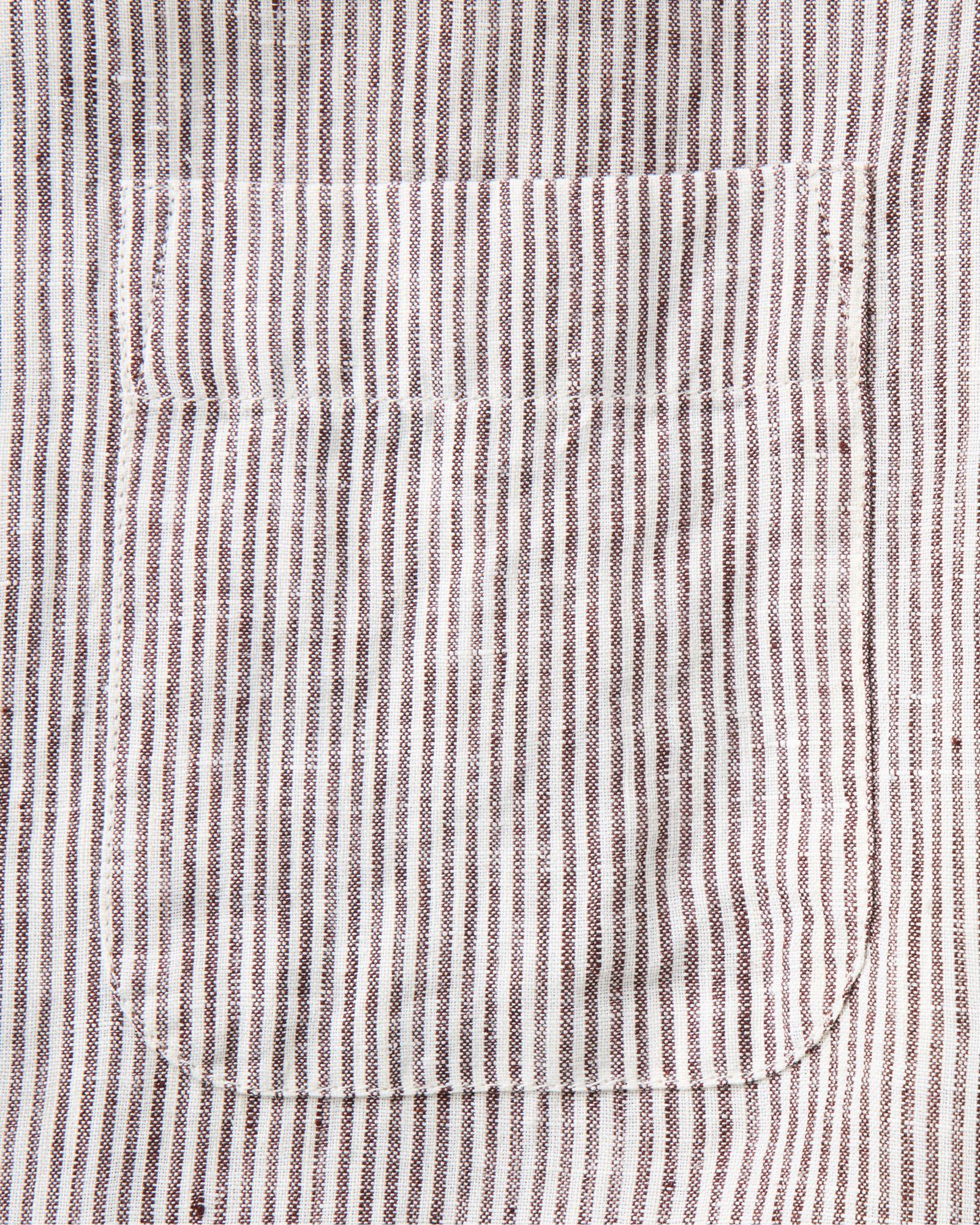 The Jack in Burgundy University Stripe Linen | Modern Menswear by yycbvcnbmmnbm