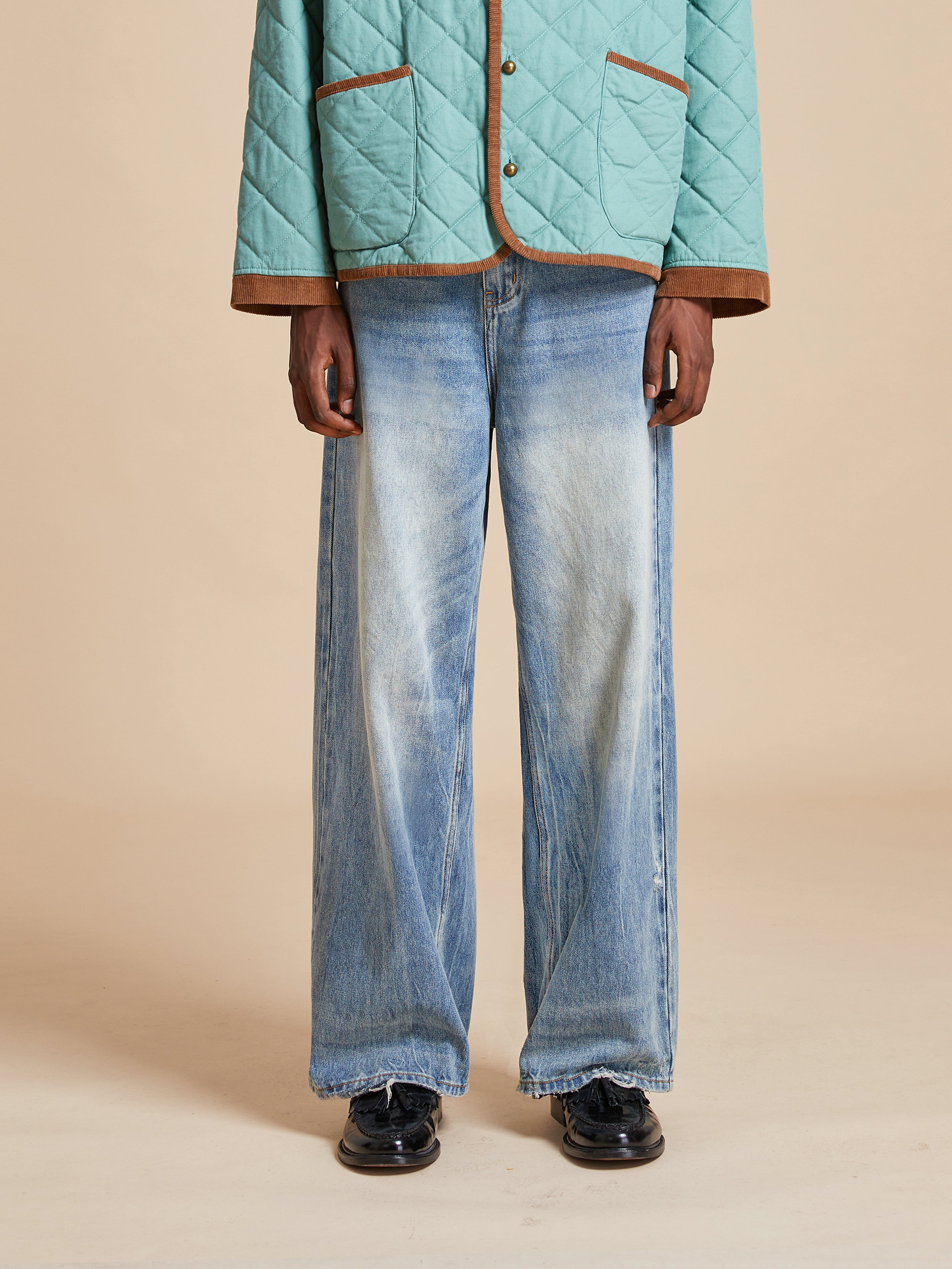 Lacy Baggy Jeans | Modern Menswear by yycbvcnbmmnbm