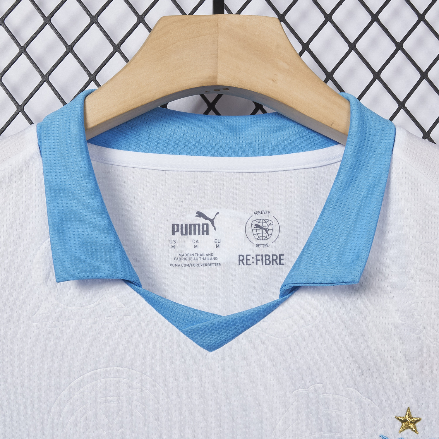 AlphaJersey-Marseille 25-26 Home Jersey - Fans Version