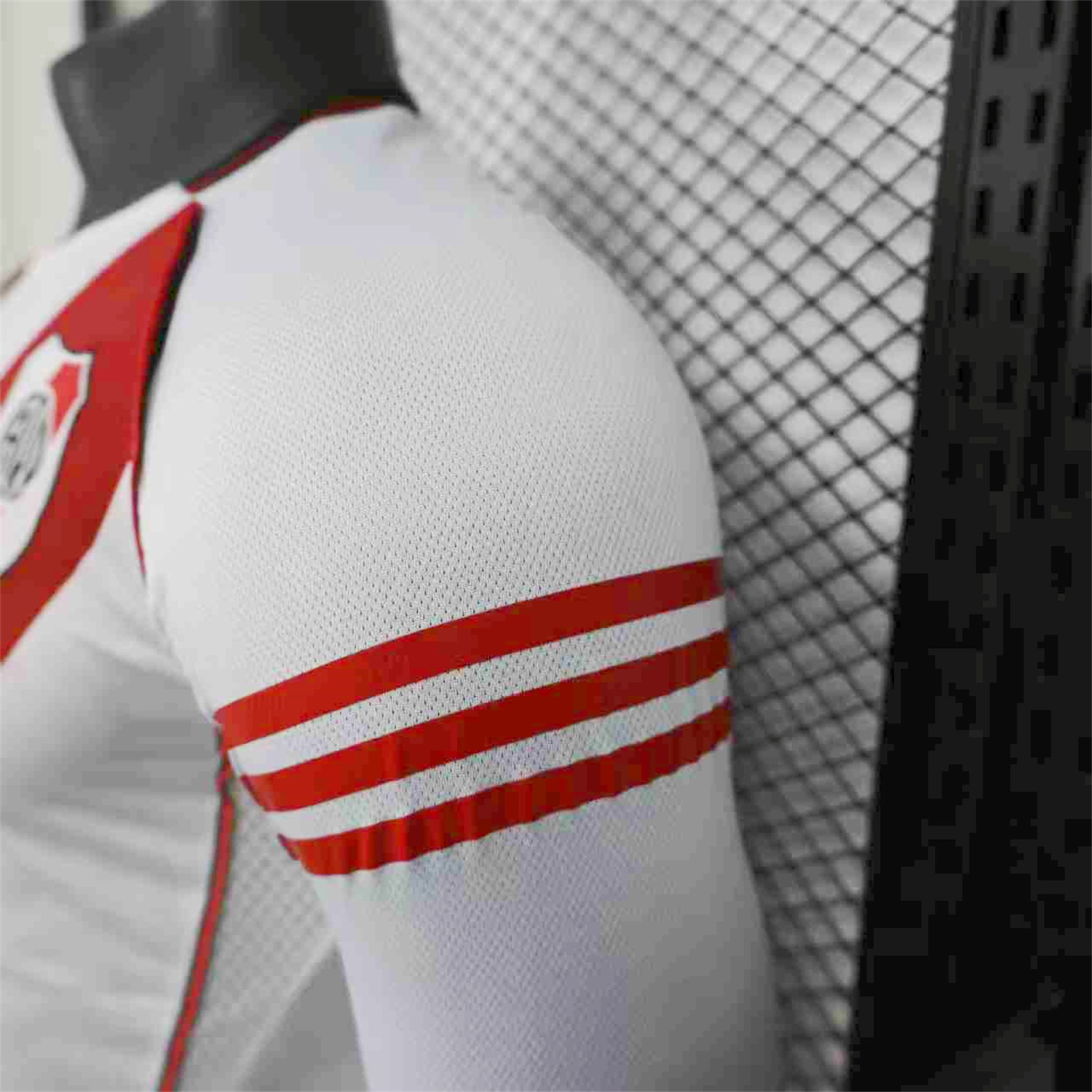 AlphaJersey-River Plate 25-26 Home Unsponsored Long Sleeves Jersey - Player Version