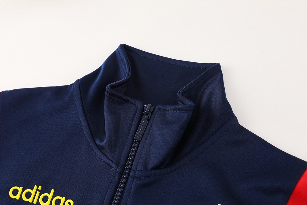 AlphaJersey-Spain 2024 Jacket Training Tracksuit - Deep Blue