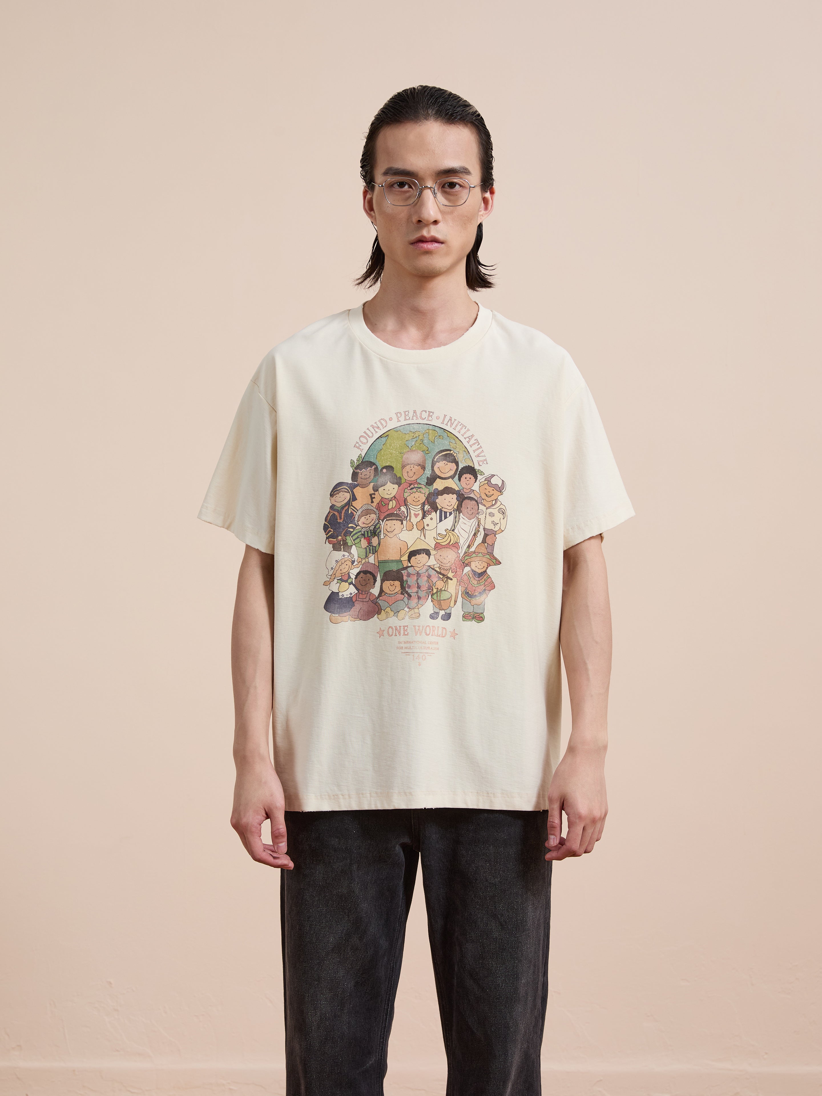One World Family Tee | Modern Menswear by yycbvcnbmmnbm