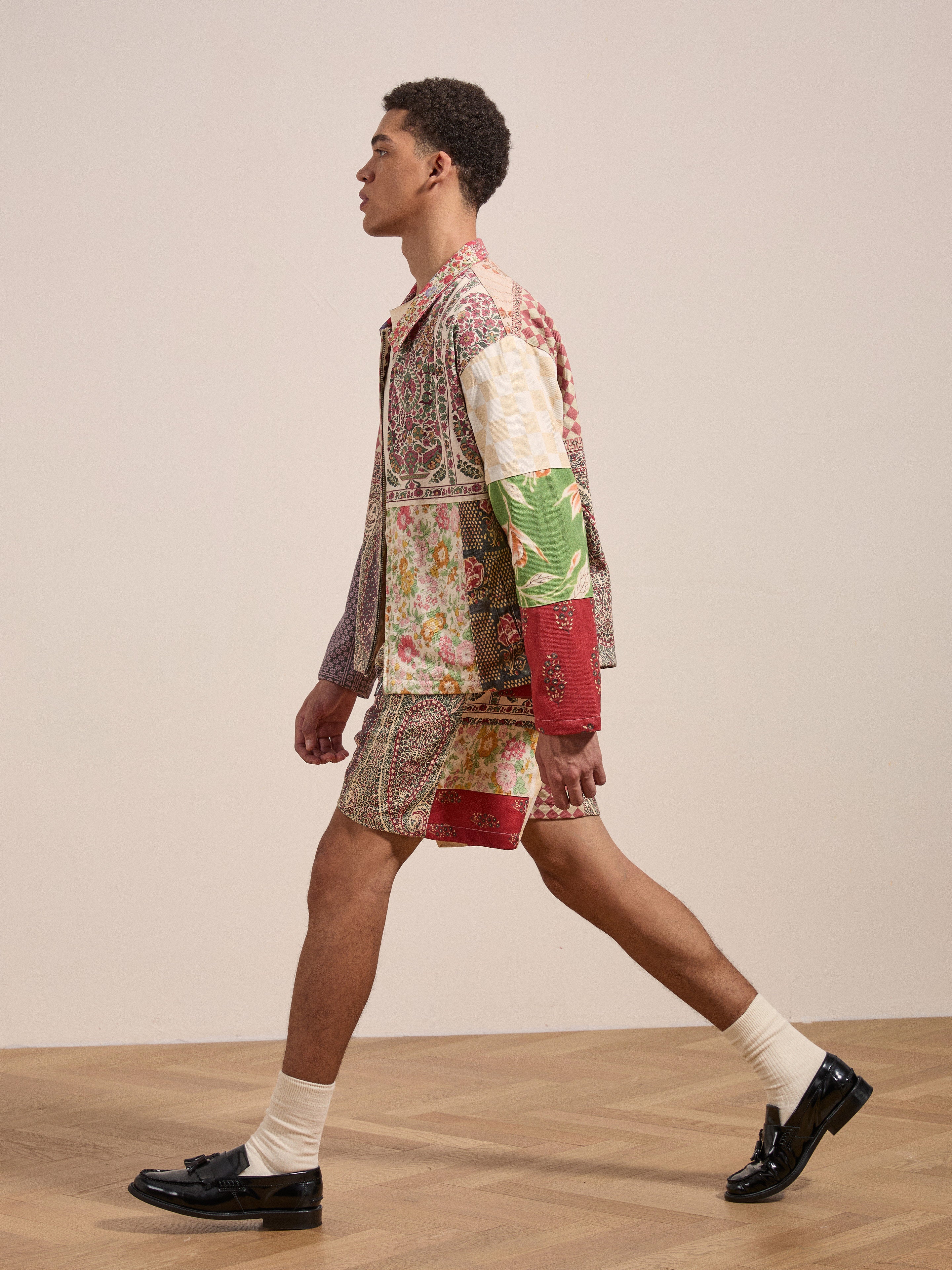 Tapestry Twill Shorts | Modern Menswear by yycbvcnbmmnbm