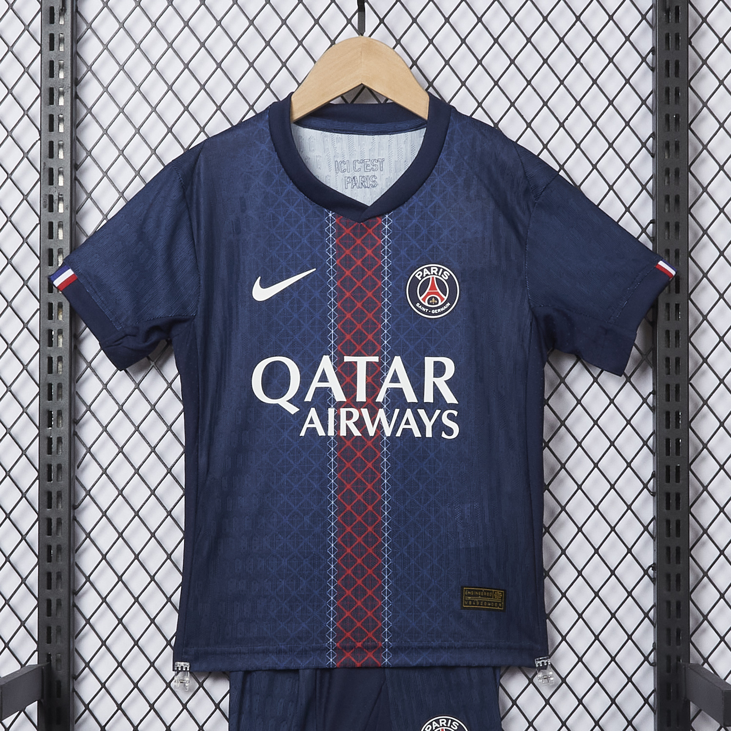 AlphaJersey-Paris Saint-Germain PSG 25-26 Home Kids Kit - Player Version