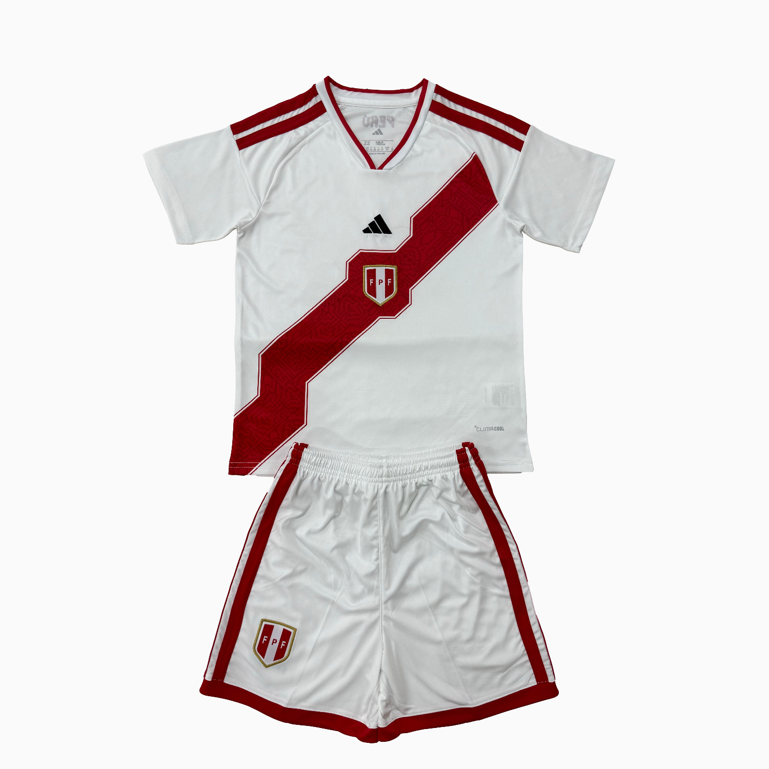 AlphaJersey-Peru 2026 Home Men's Adult Jersey Set - Fans Version