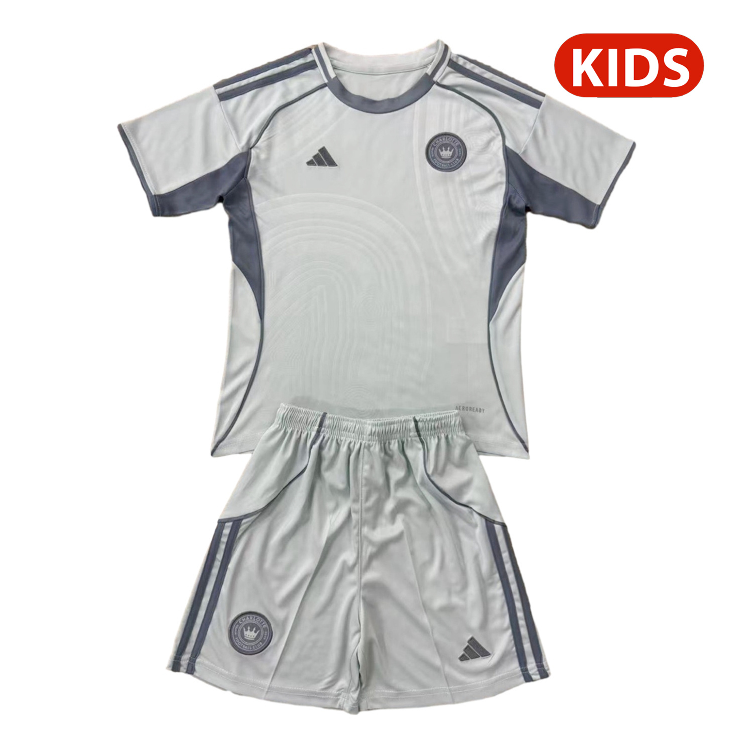 AlphaJersey-Charlotte 25-26 Pre-Match Training Kids Kit