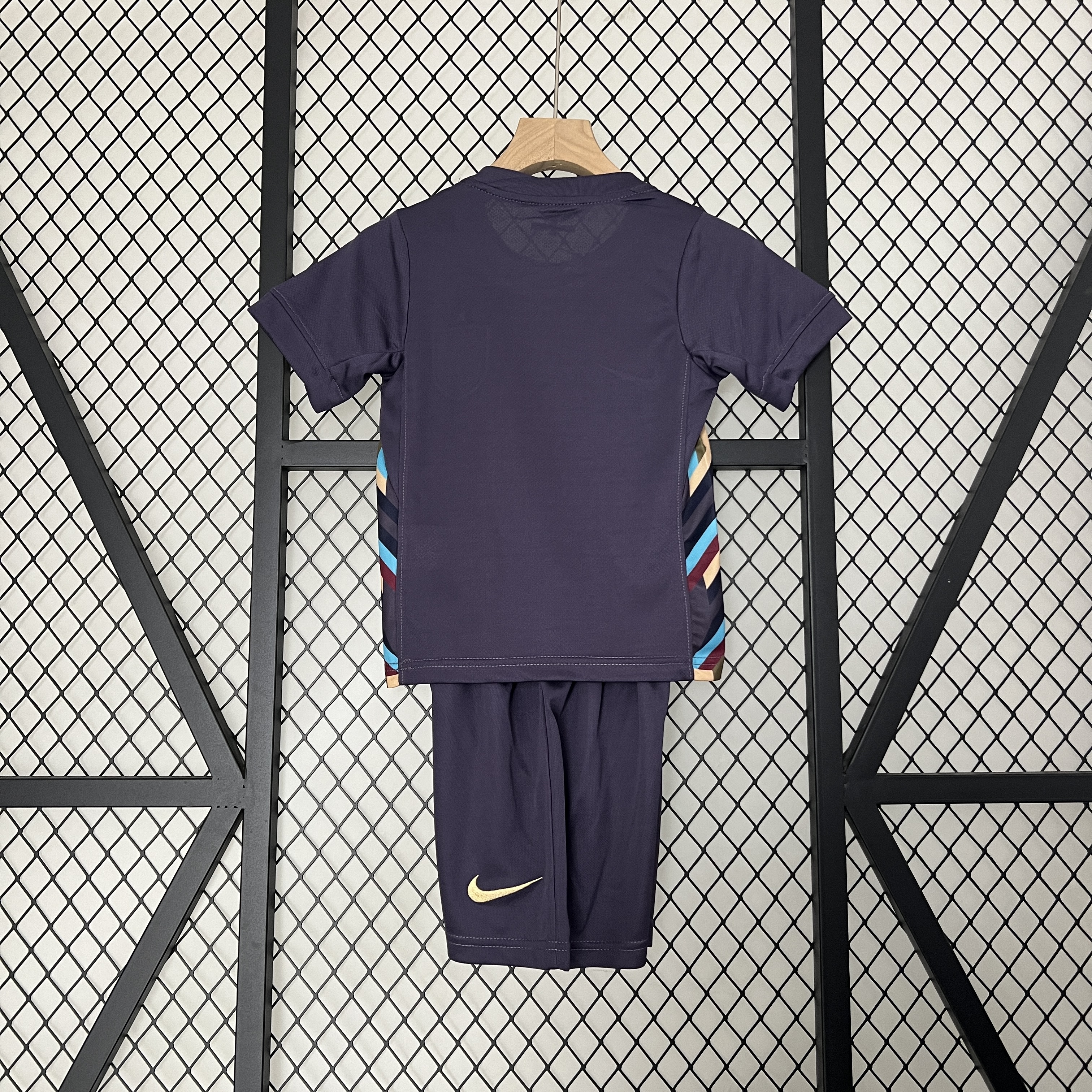 AlphaJersey-England 2024 Away Stadium Kids Kit