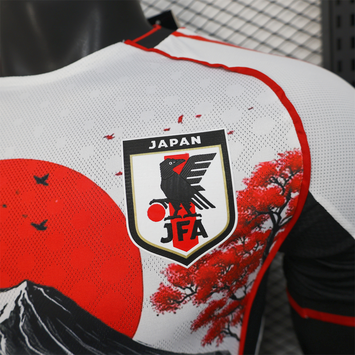 AlphaJersey-Japan 25-26 Red Maple Mount Fuji Special Edition Jersey - Player Version