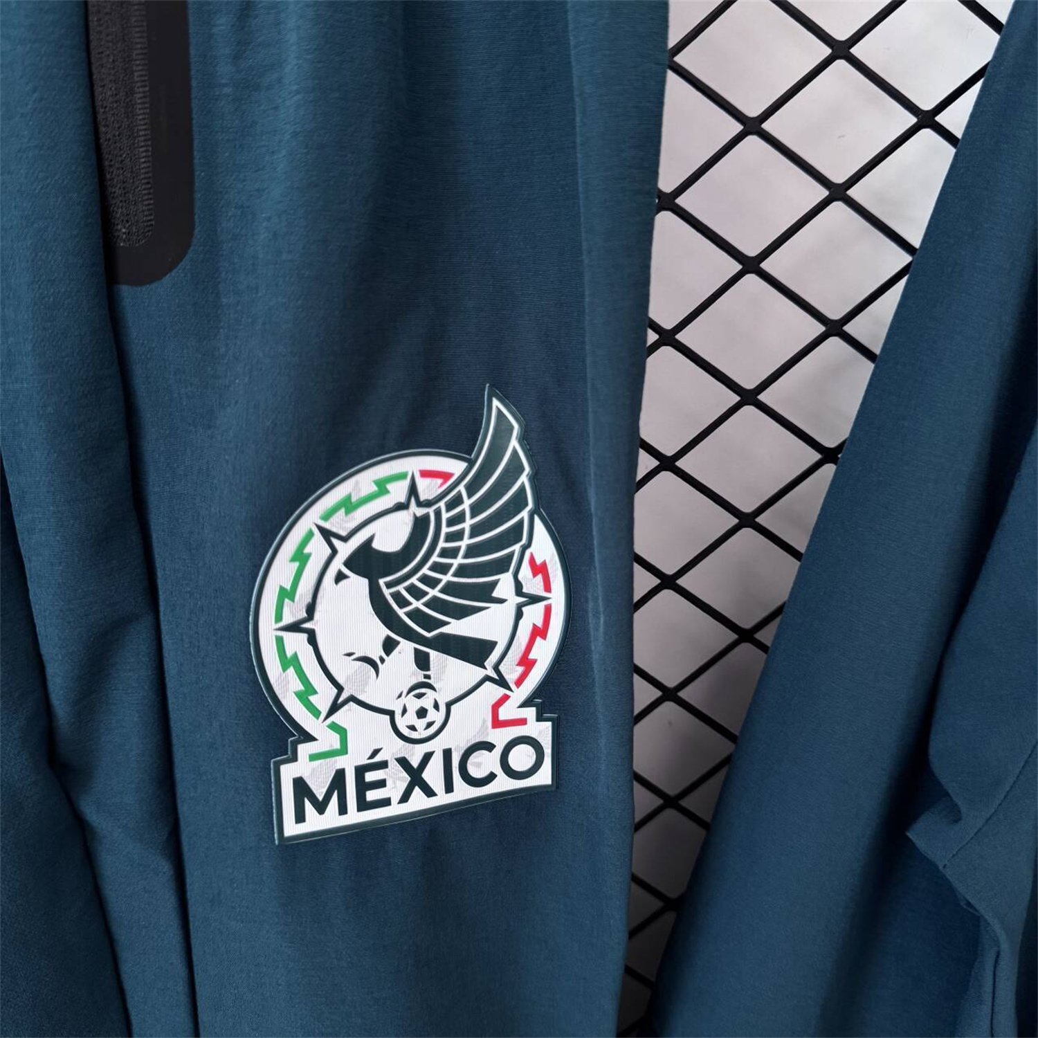 AlphaJersey-Mexico 2026 Windbreaker Training Set - Deep Green Top and Pants