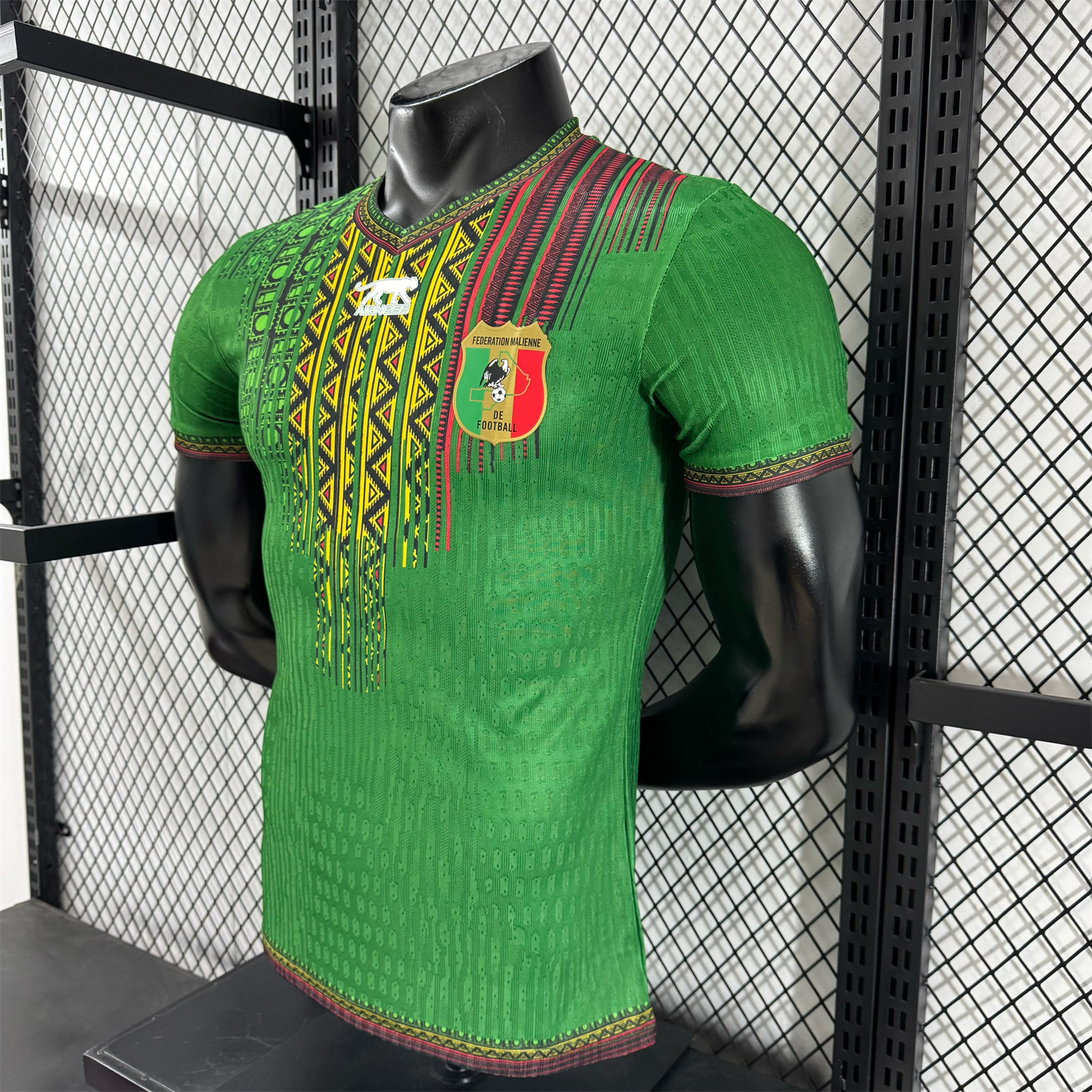 AlphaJersey-Mali 2025 Away Green Jersey - Player Version