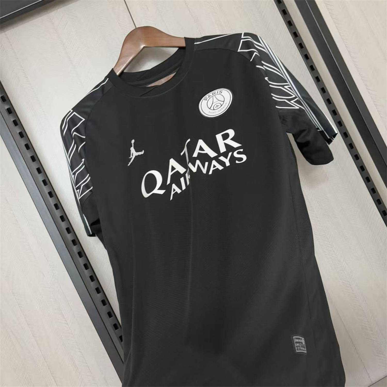 AlphaJersey-Paris Saint-Germain PSG 25-26 JD Black Special Jersey - Fans Version