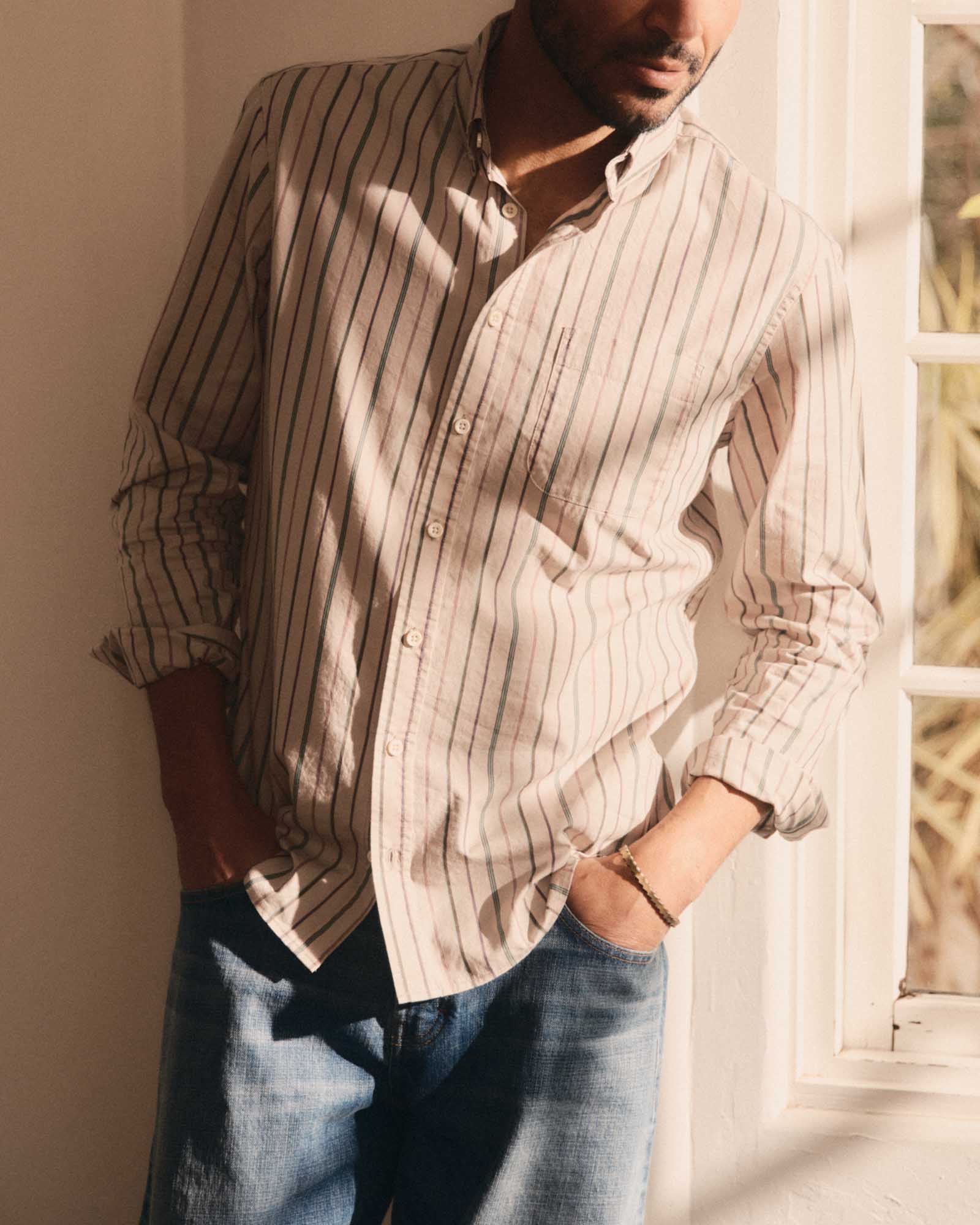 The Jack in Algiers Stripe | Modern Menswear by yycbvcnbmmnbm