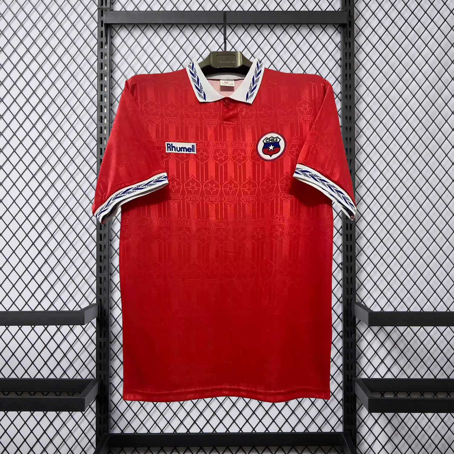 AlphaJersey-Retro Chile 1995 Home Red Jersey