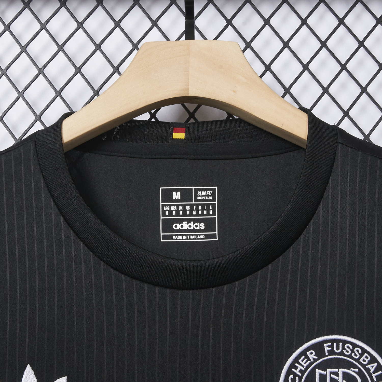 AlphaJersey-Germany 2025 Black 125-Year Anniversary Commemorative Edition Jersey - Fans Version