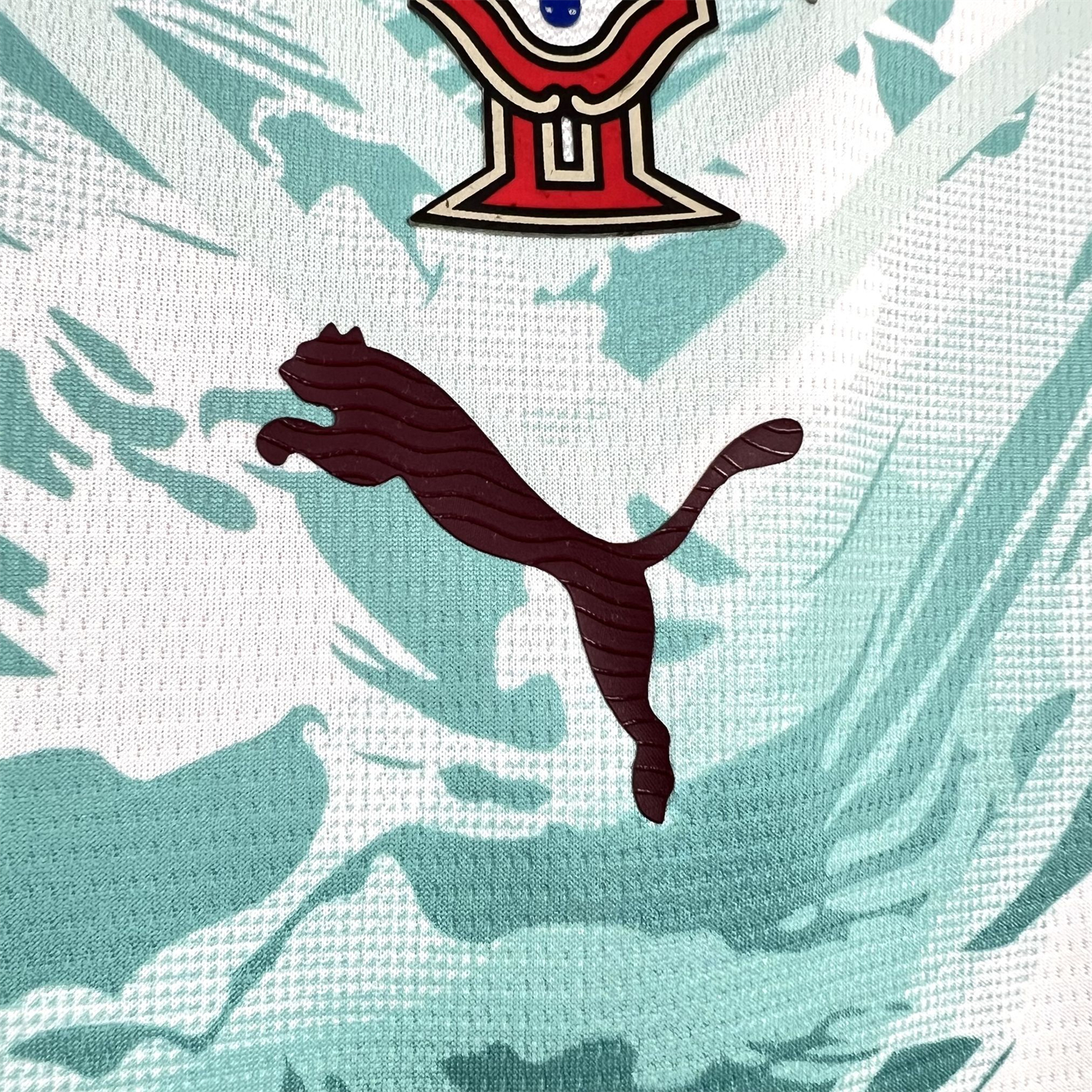 AlphaJersey-Women's Portugal 2026 Away White And Cyan Jersey