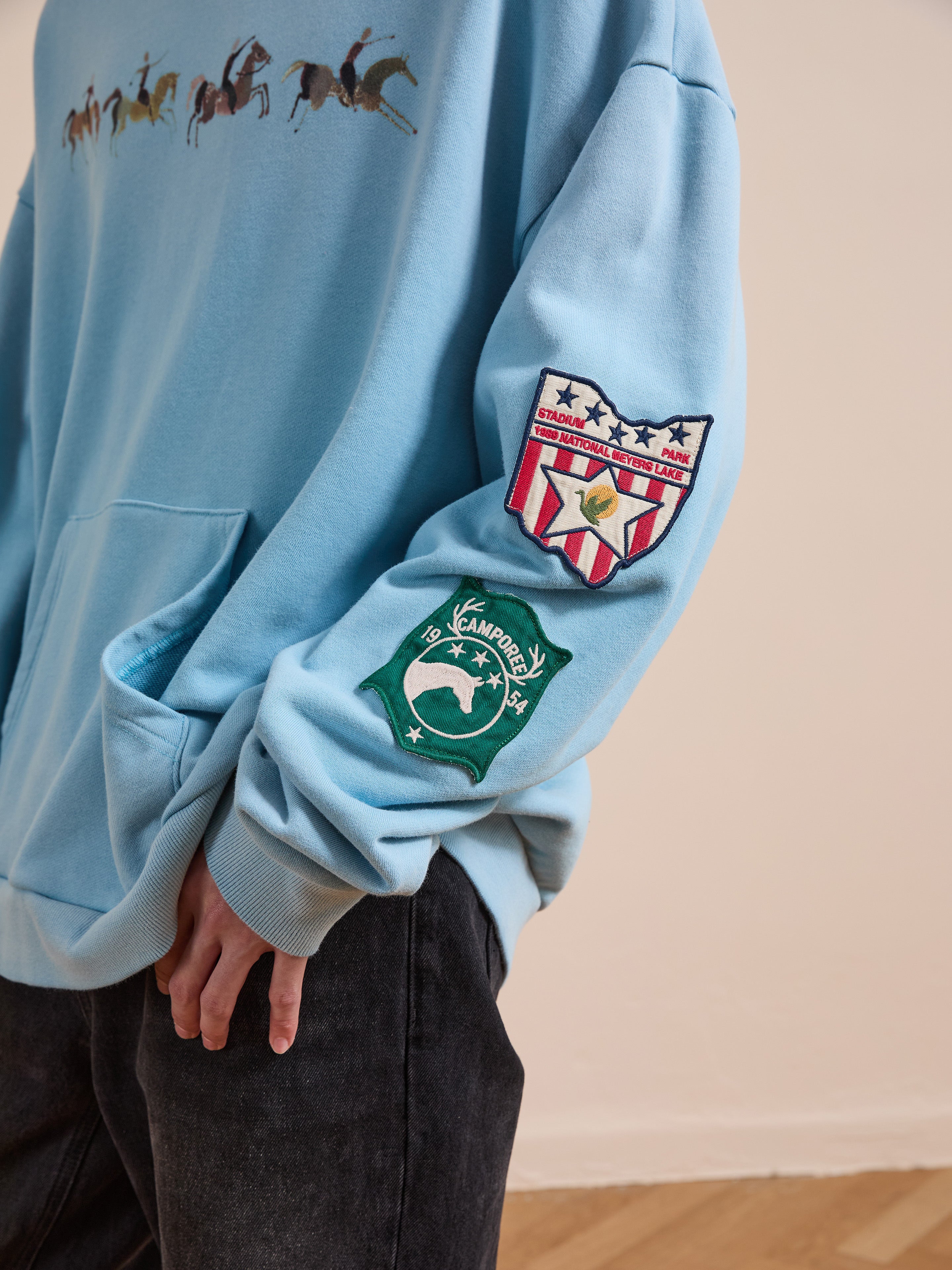 Horse Line Hoodie | Modern Menswear by yycbvcnbmmnbm