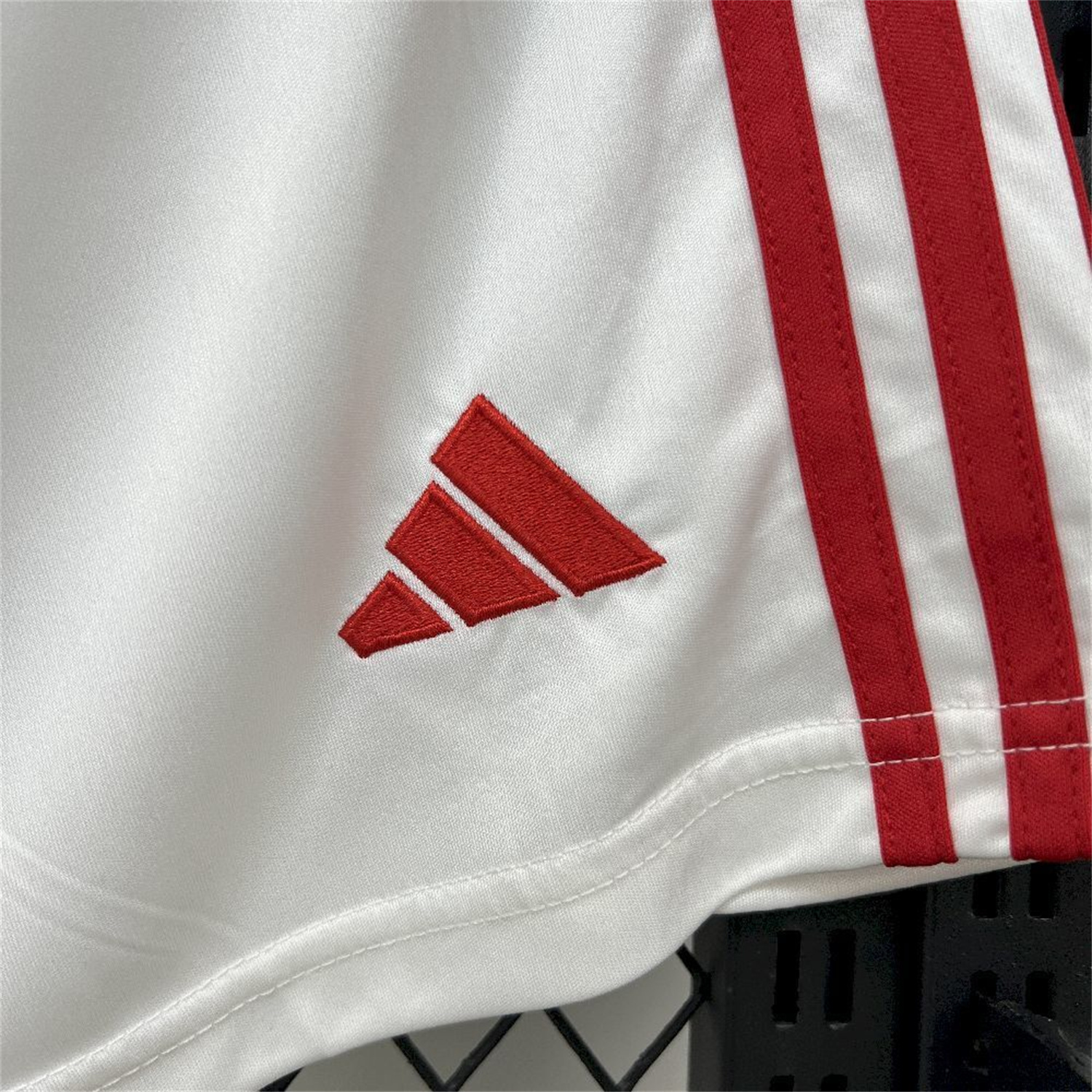 AlphaJersey-Lyon 25-26 Home White Shorts - Fans Version