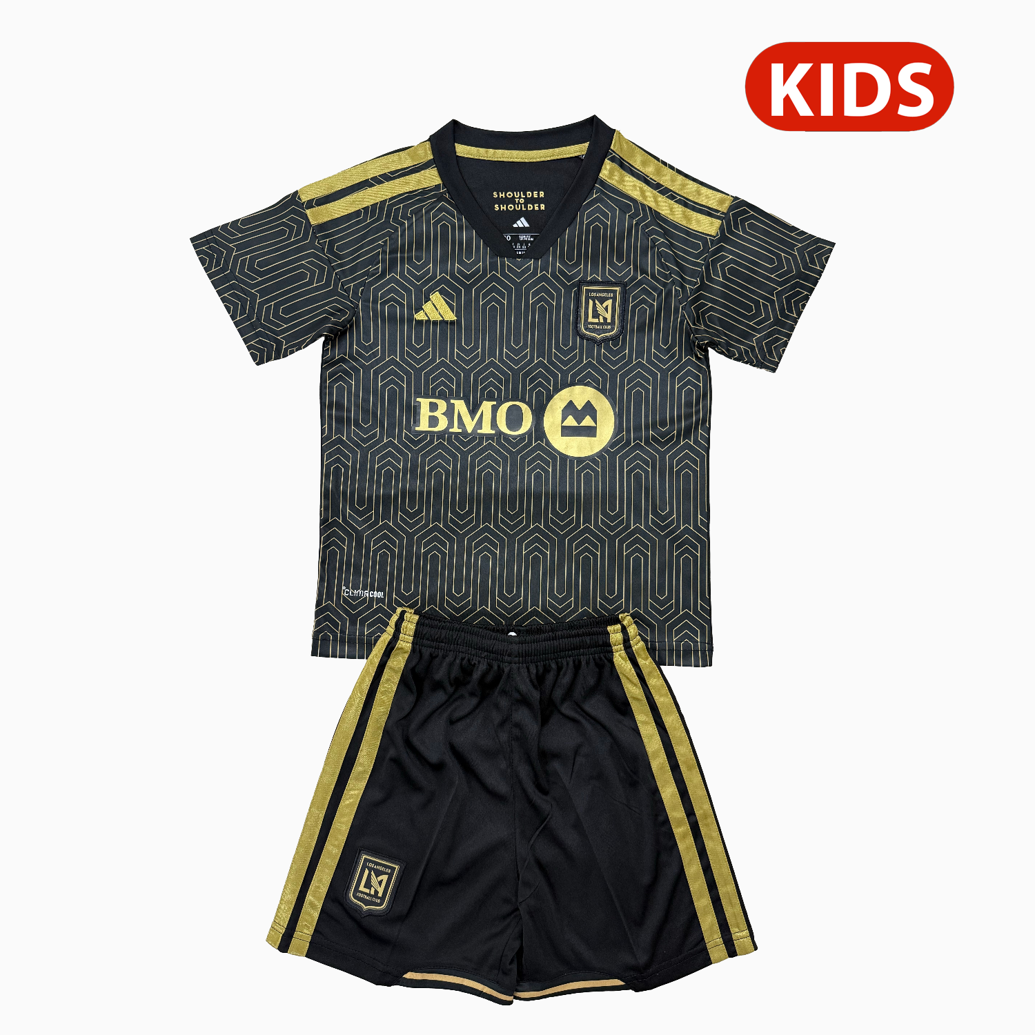 AJ-AlphaJersey-Los Angeles FC 2026 Home Kids Kit