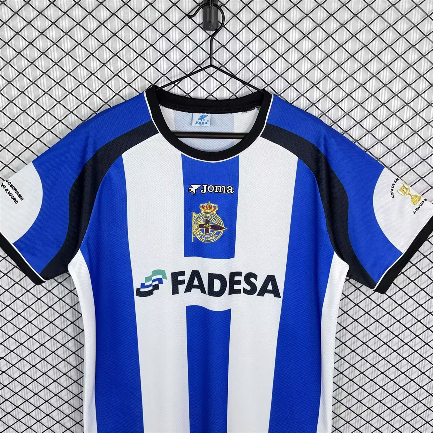 AlphaJersey-Retro Deportivo de La Coruña 2001-02 Home Jersey