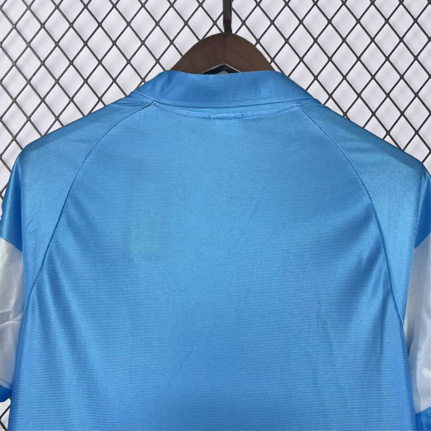 AlphaJersey-Retro Napoli 1990-91 Home 2 Sky Blue And White Jersey