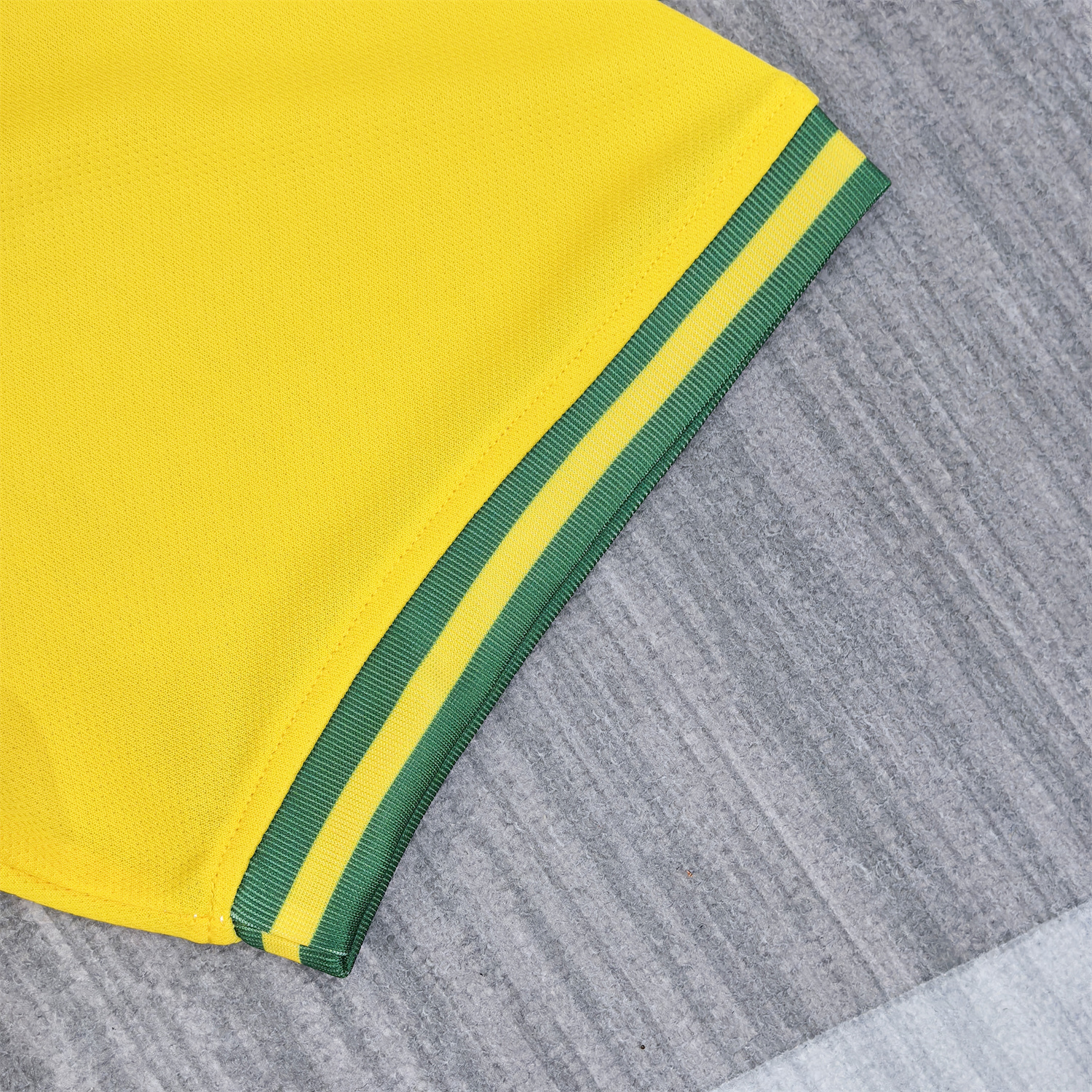 AlphaJersey-Brazil 25-26 Jesus And Angel Cross Yellow Jersey - Fans Version