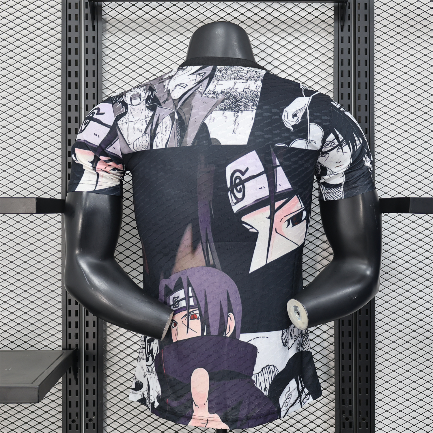 AlphaJersey-Japan 25-26 Uchiha Itachi Black & White Special Jersey - Player Version