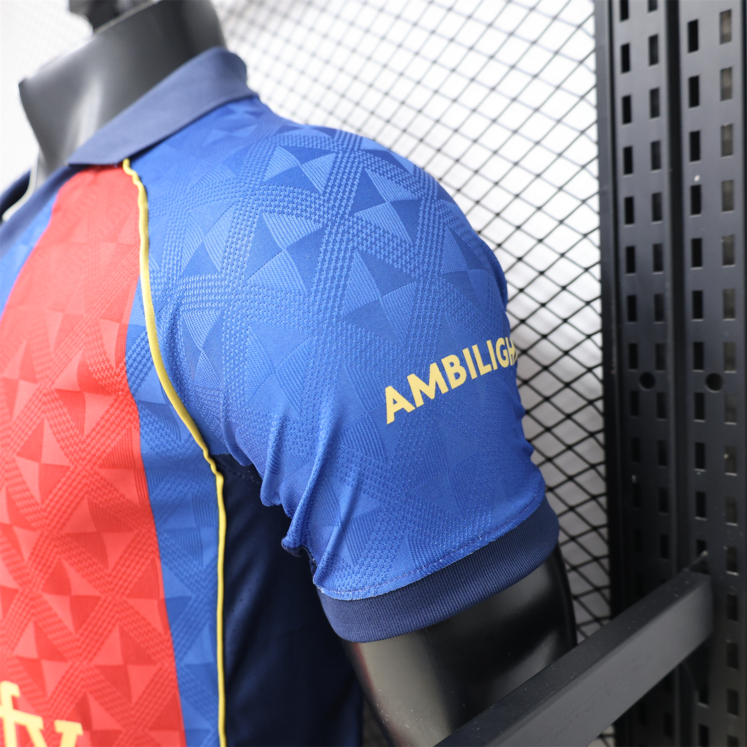 AlphaJersey-Barcelona 25-26 Retro Style Polo Special Jersey - Player Version