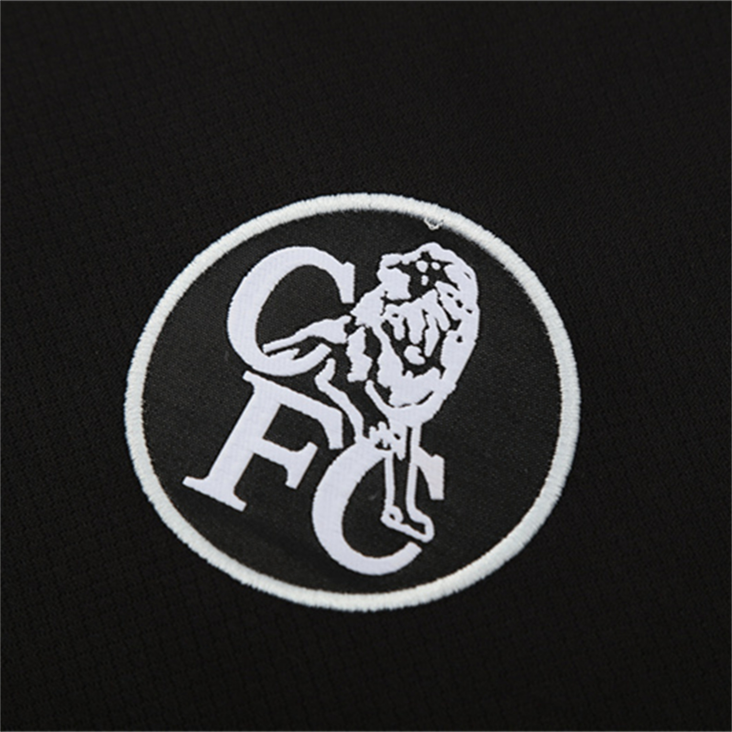 AlphaJersey-C.H.E.L.S.E.A 25-26 Kids Short-Sleeve Training Set - Black Top & Black Shorts