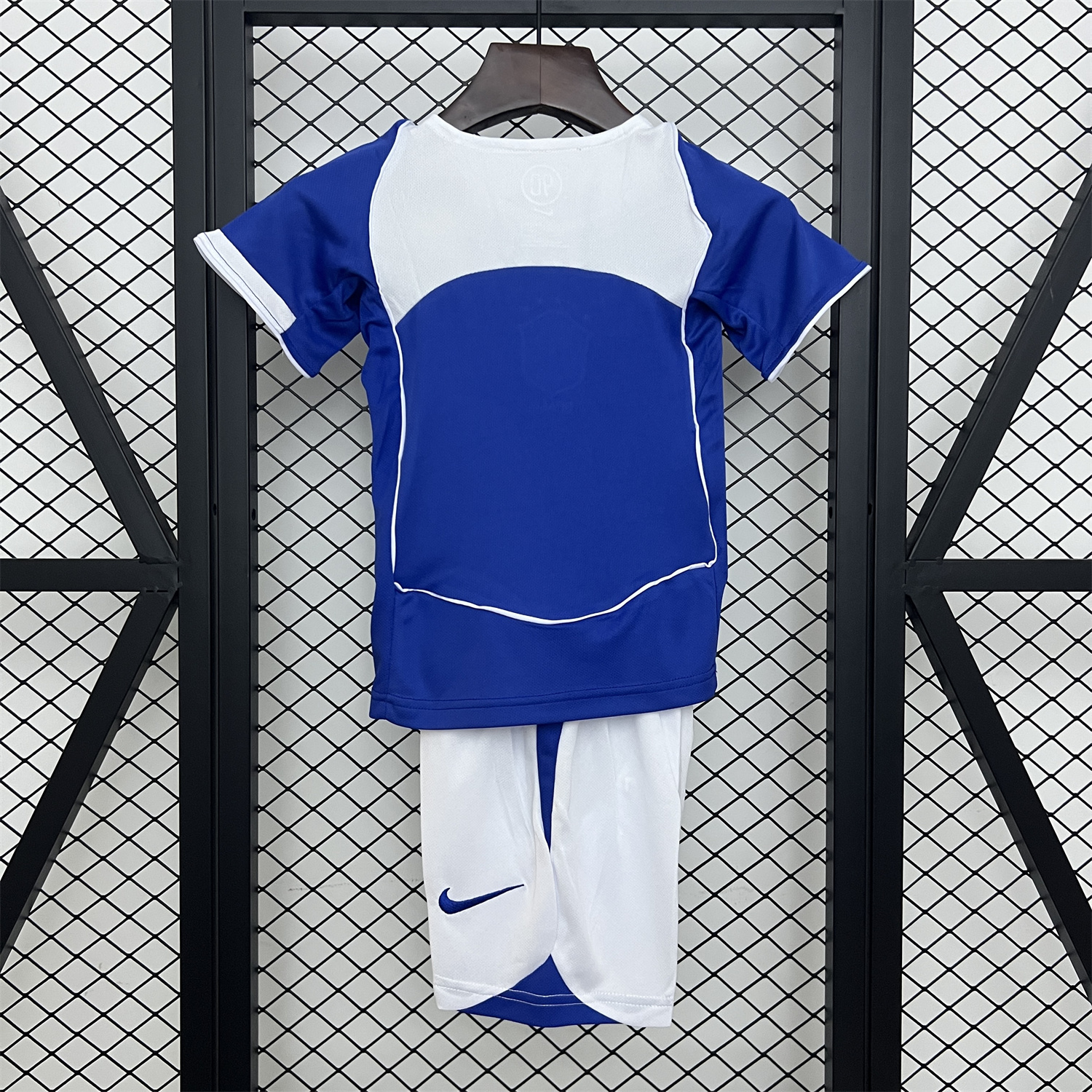 AlphaJersey-Retro Brazil 2004 Away Kids Kit