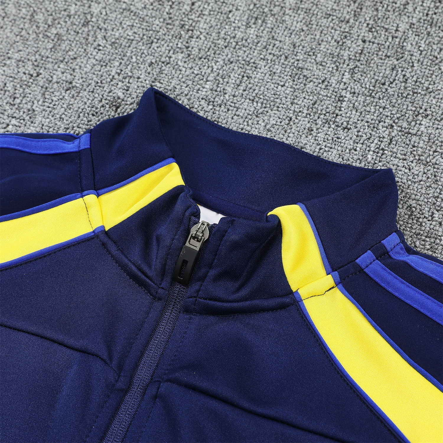 AlphaJersey-Boca Juniors 2026 Jacket Training Tracksuit - Dark Blue With Yellow Jackets & Pants