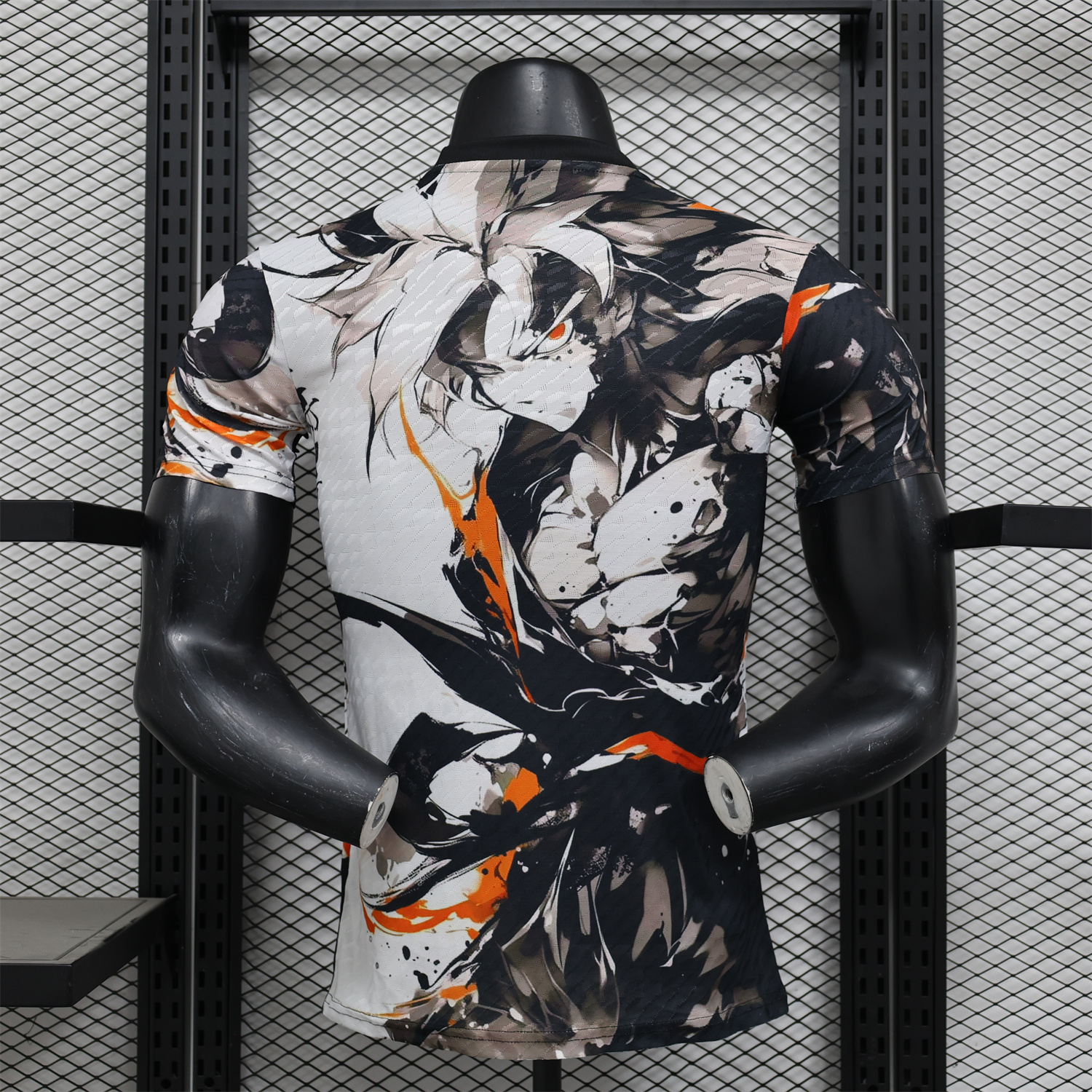 AlphaJersey-Japan 25-26 Black & White Son Goku Special Edition Jersey - Player Version