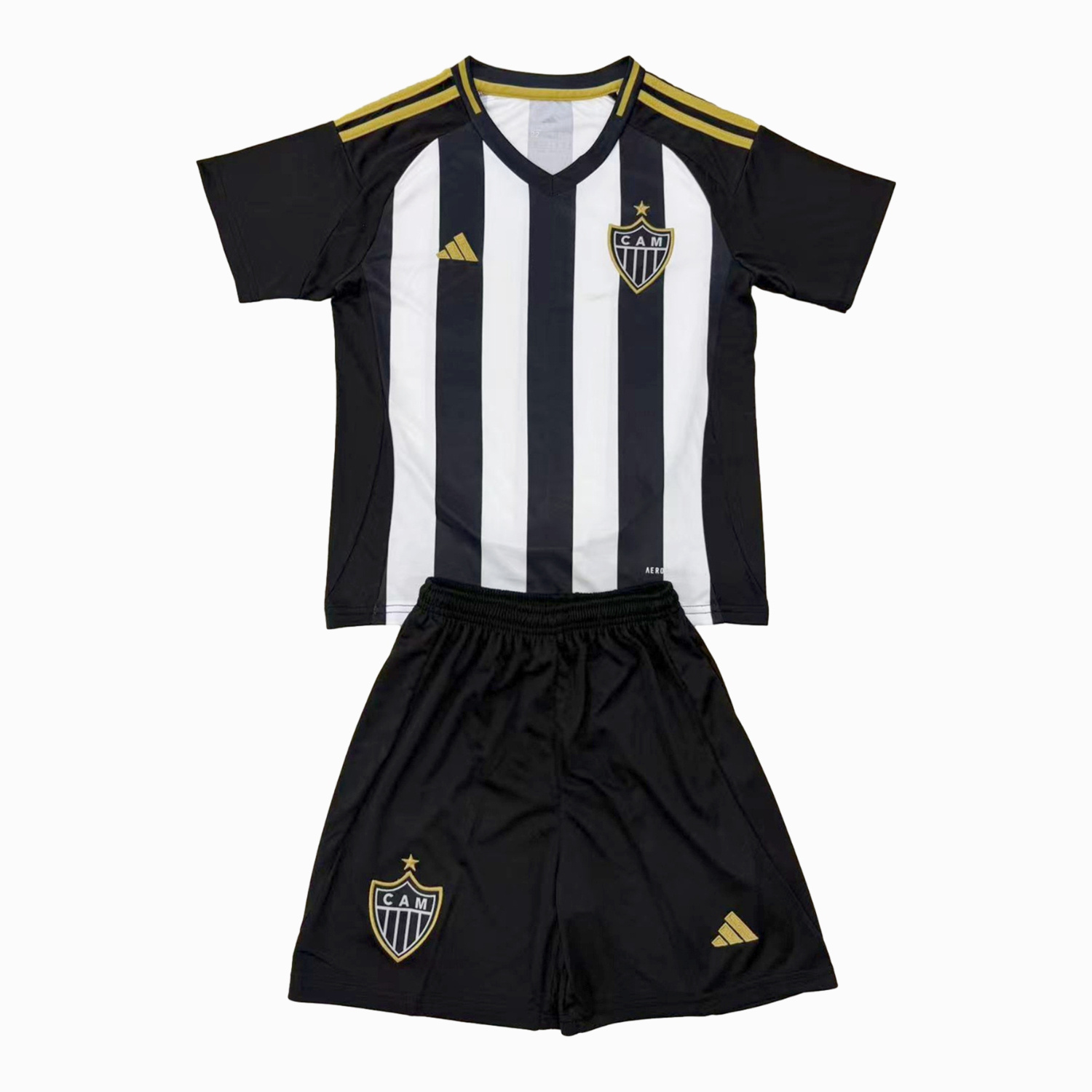 AlphaJersey-Atletico Mineiro 25-26 Home Unsponsored Men's Adult Jersey Set - Fans Version