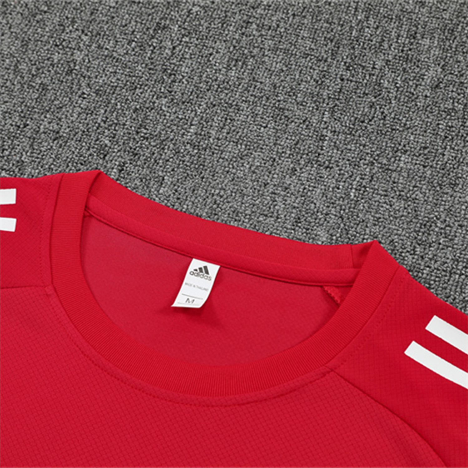 AlphaJersey-Liver.pool 25-26 Kids Short-Sleeve Training Set - Red Top & Black Shorts