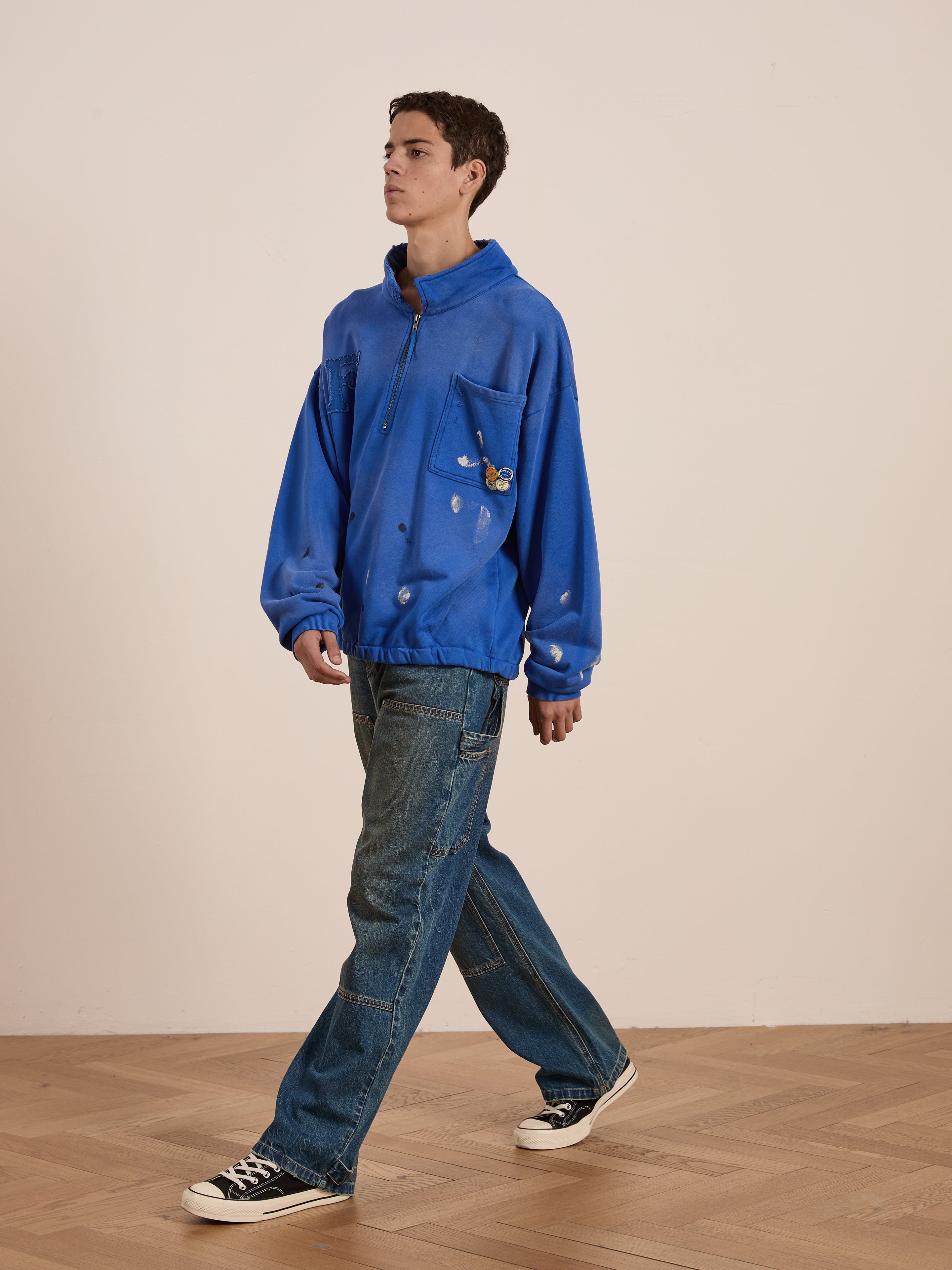 Painters Pullover Sweatshirt | Modern Menswear by yycbvcnbmmnbm