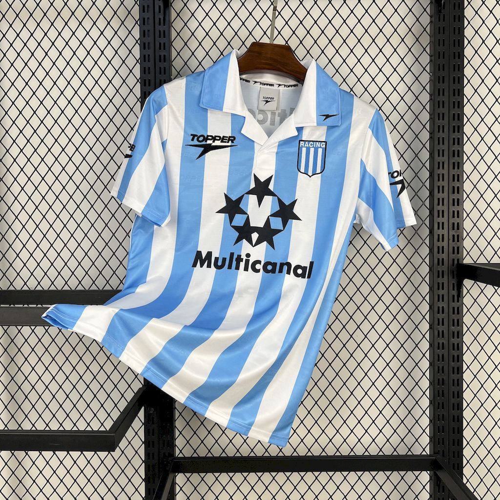 AlphaJersey-Retro Racing Club de Avellaneda 1997-98 Home Jersey