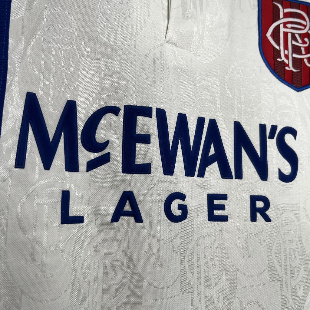 AlphaJersey-Retro Glasgow Rangers 1996-97 Away Stadium Jersey