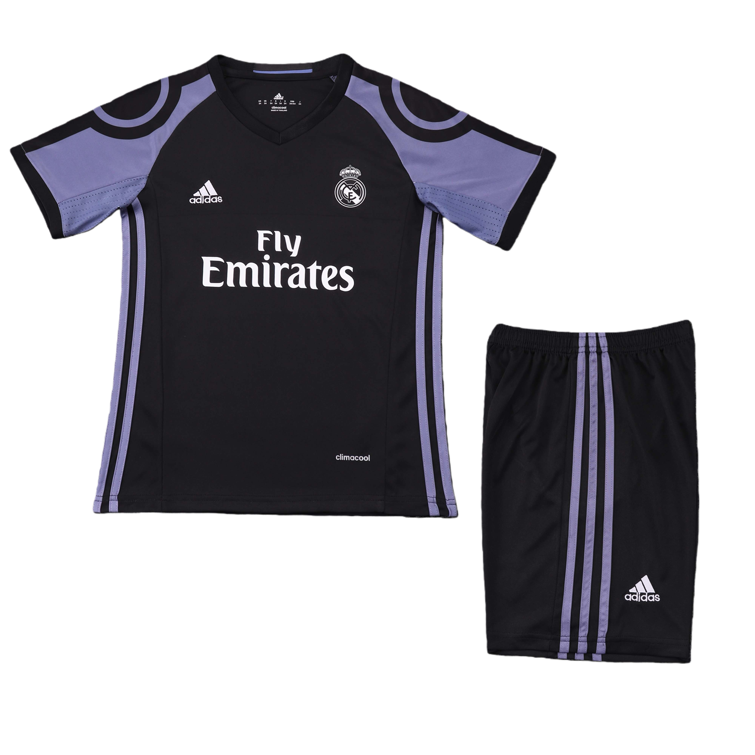 AlphaJersey-Retro Real Madrid 2016-17 Third Kids Kit
