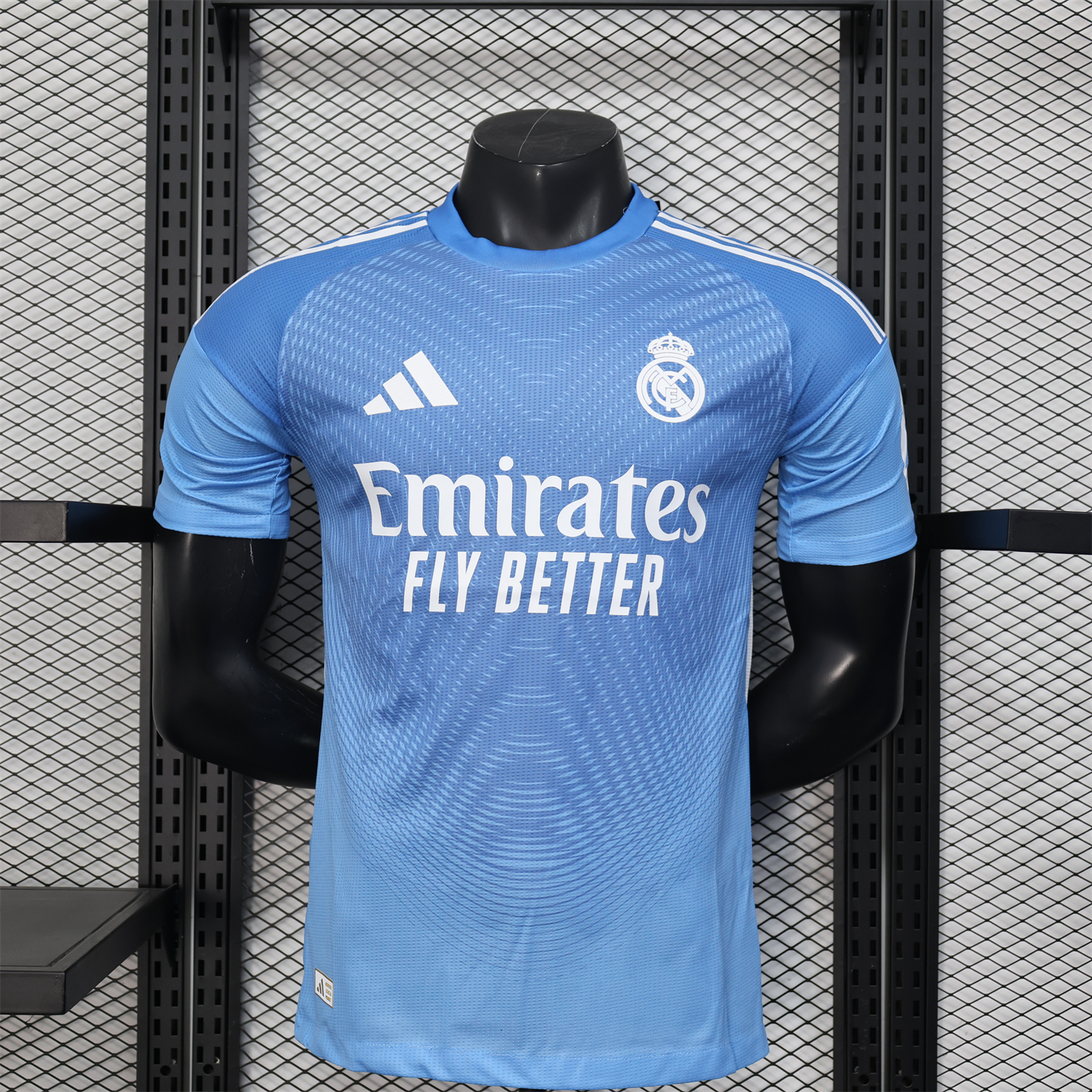 AlphaJersey-Real Madrid 25-26 Blue Goalkeeper Jersey - Player Version