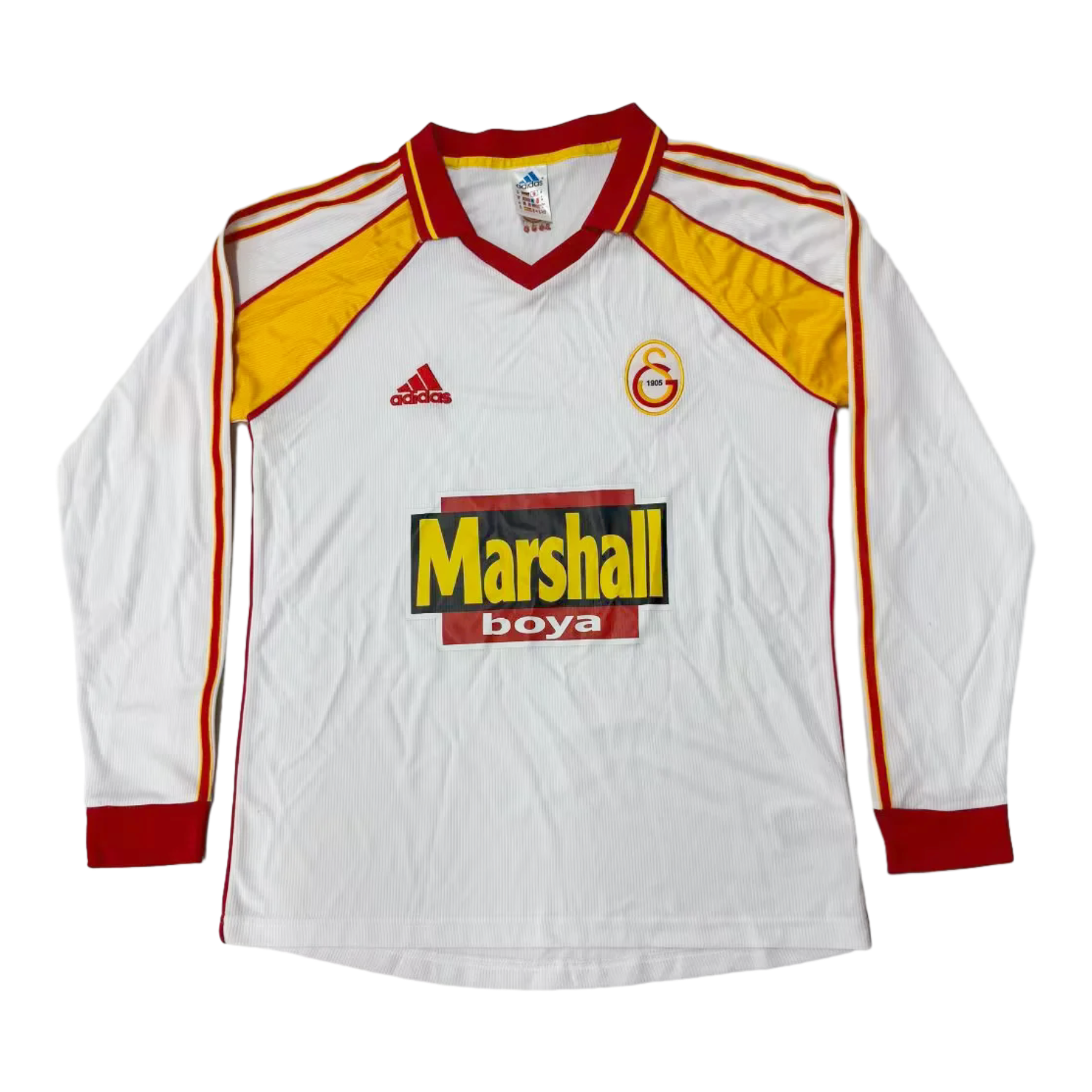 AlphaJersey-Retro Galatasaray 1999-00 Away Long Sleeves Jersey