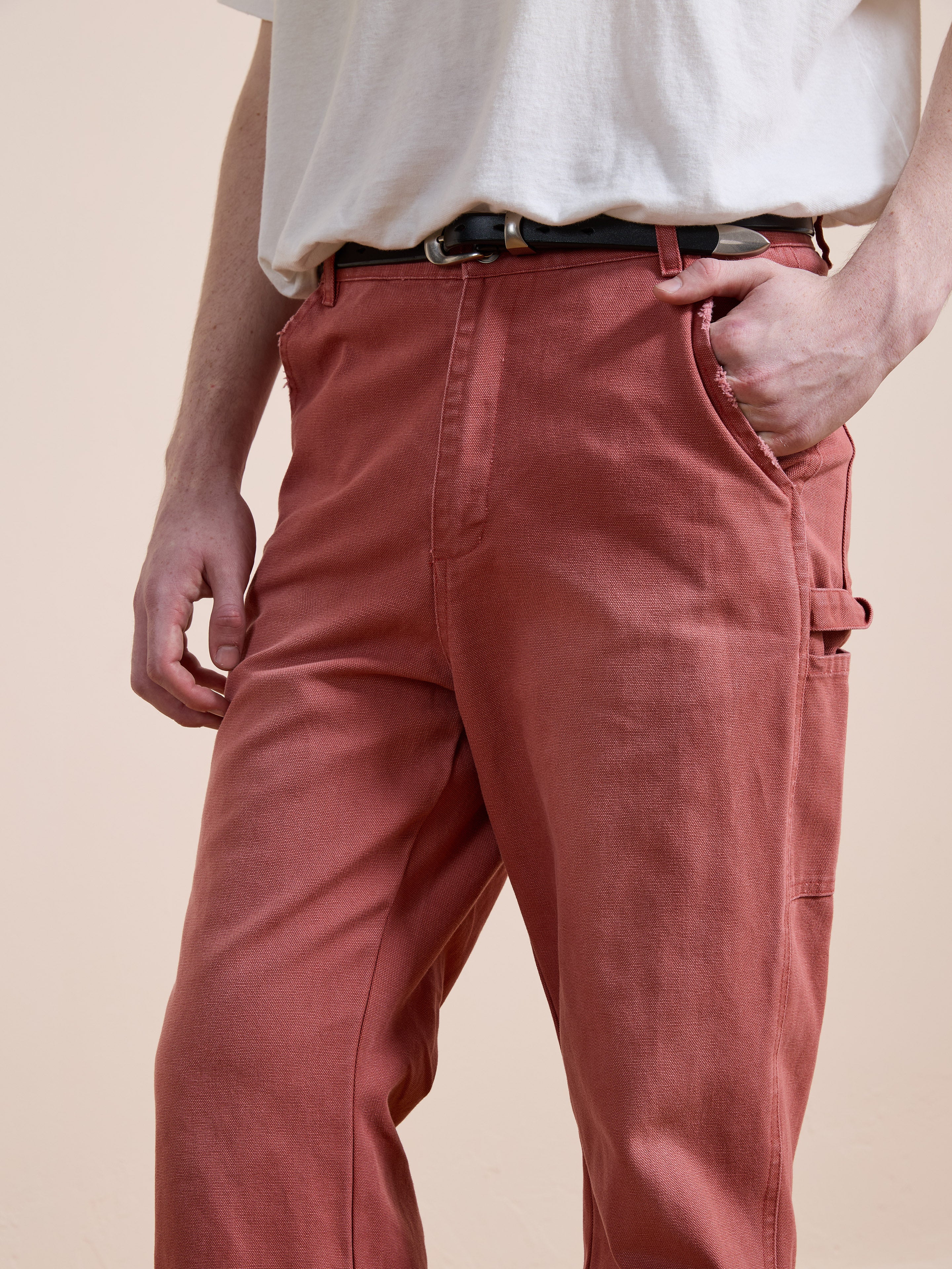 Canvas Faded Pants | Modern Menswear by yycbvcnbmmnbm