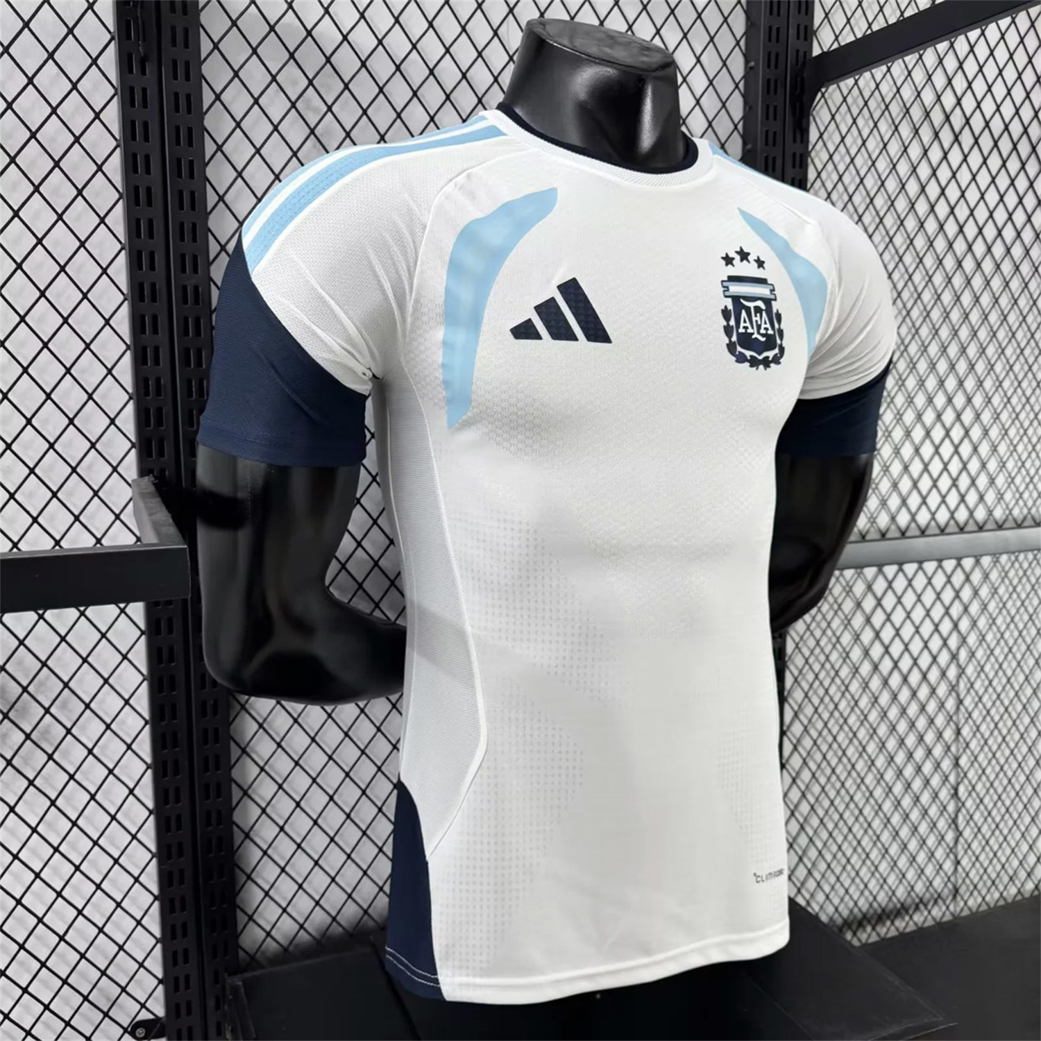 AlphaJersey-Argentina 2026 White Pre-Match Training Jersey - Player Version