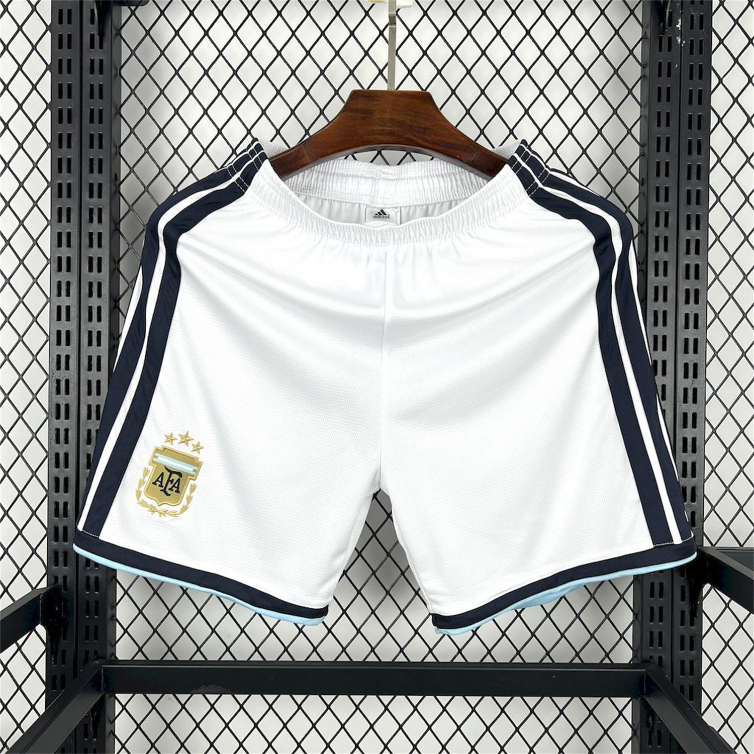 AlphaJersey-Argentina 2026 White Shorts - Fans Version