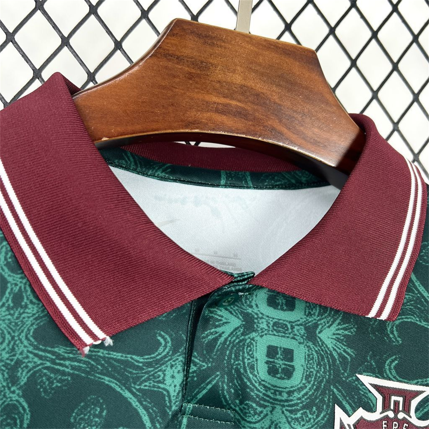 AlphaJersey-Portugal 2026 Green Special Polo Jersey - Fans Version