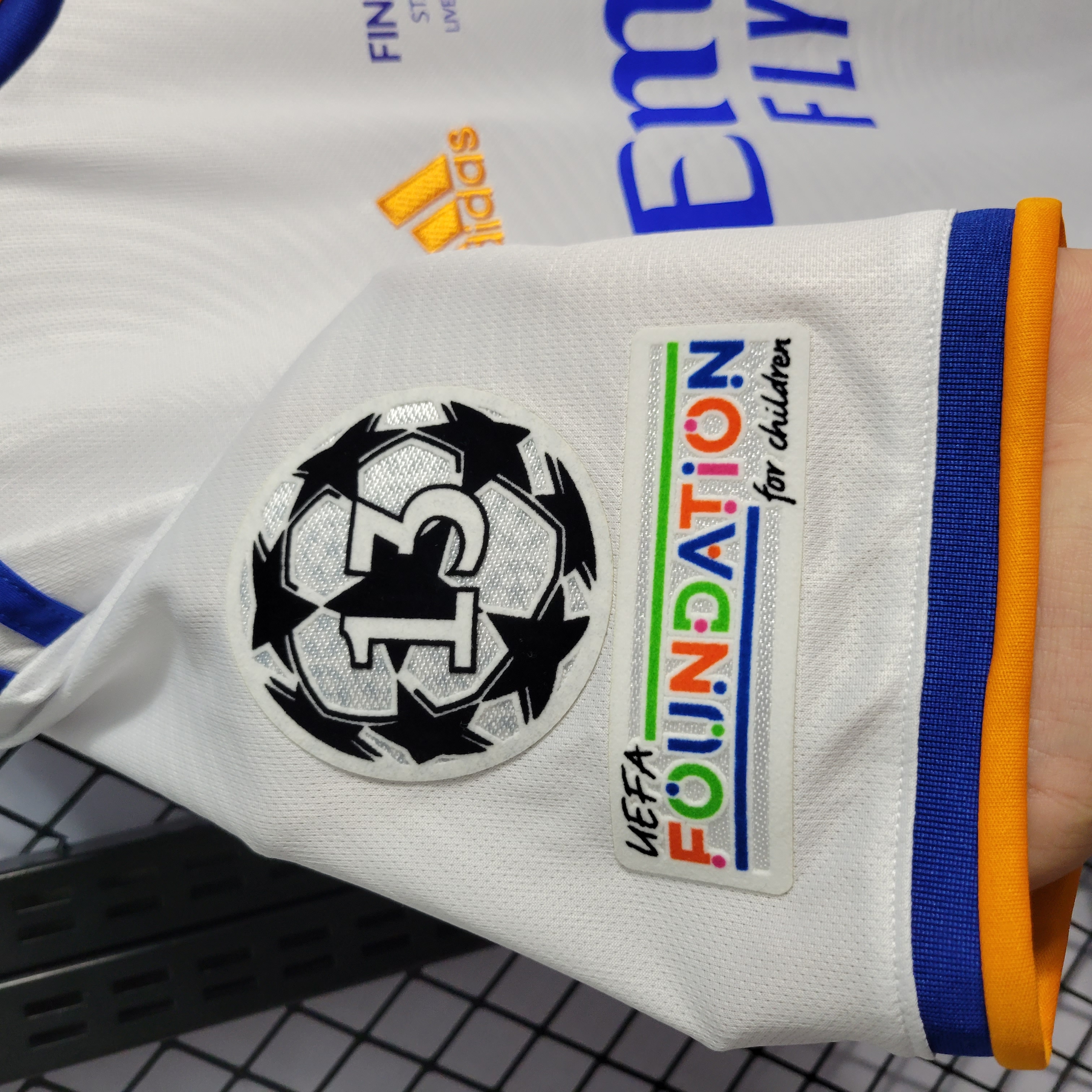 AlphaJersey-Retro Real Madrid 21-22 Home Stadium Jersey - Champions League Final