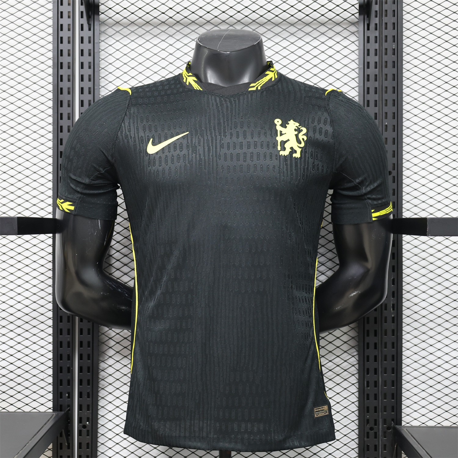AlphaJersey-C.H.E.L.S.E.A 25-26 Black With Gold Special Jersey - Player Version
