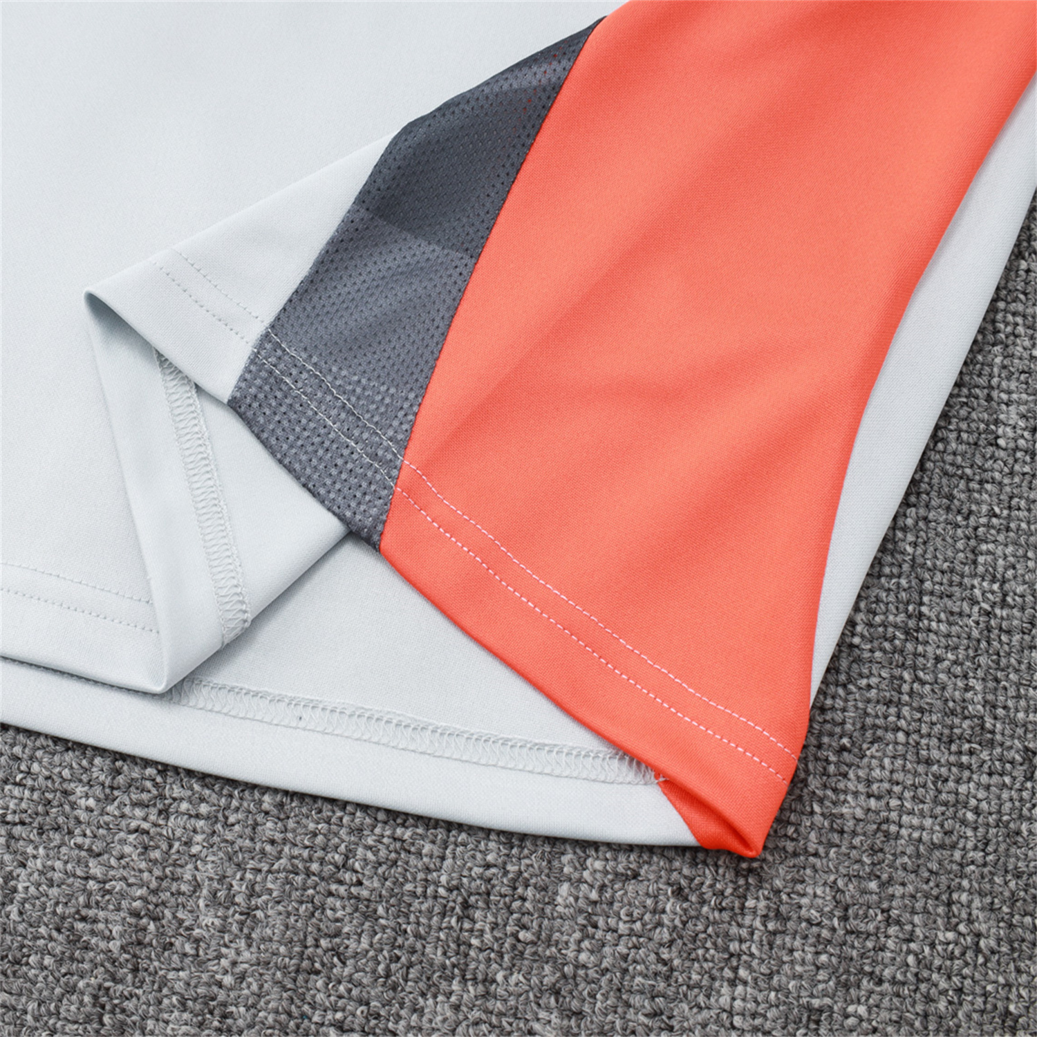 AlphaJersey-Benfica 25-26 Long Sleeve Training Set - Grey Top and Deep Grey Pants