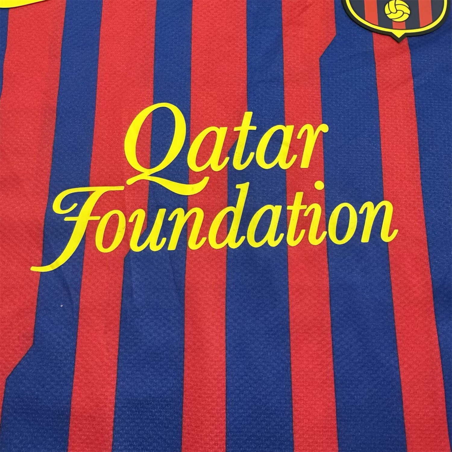 AlphaJersey-Retro Barcelona 2011-12 Home Kids Kit