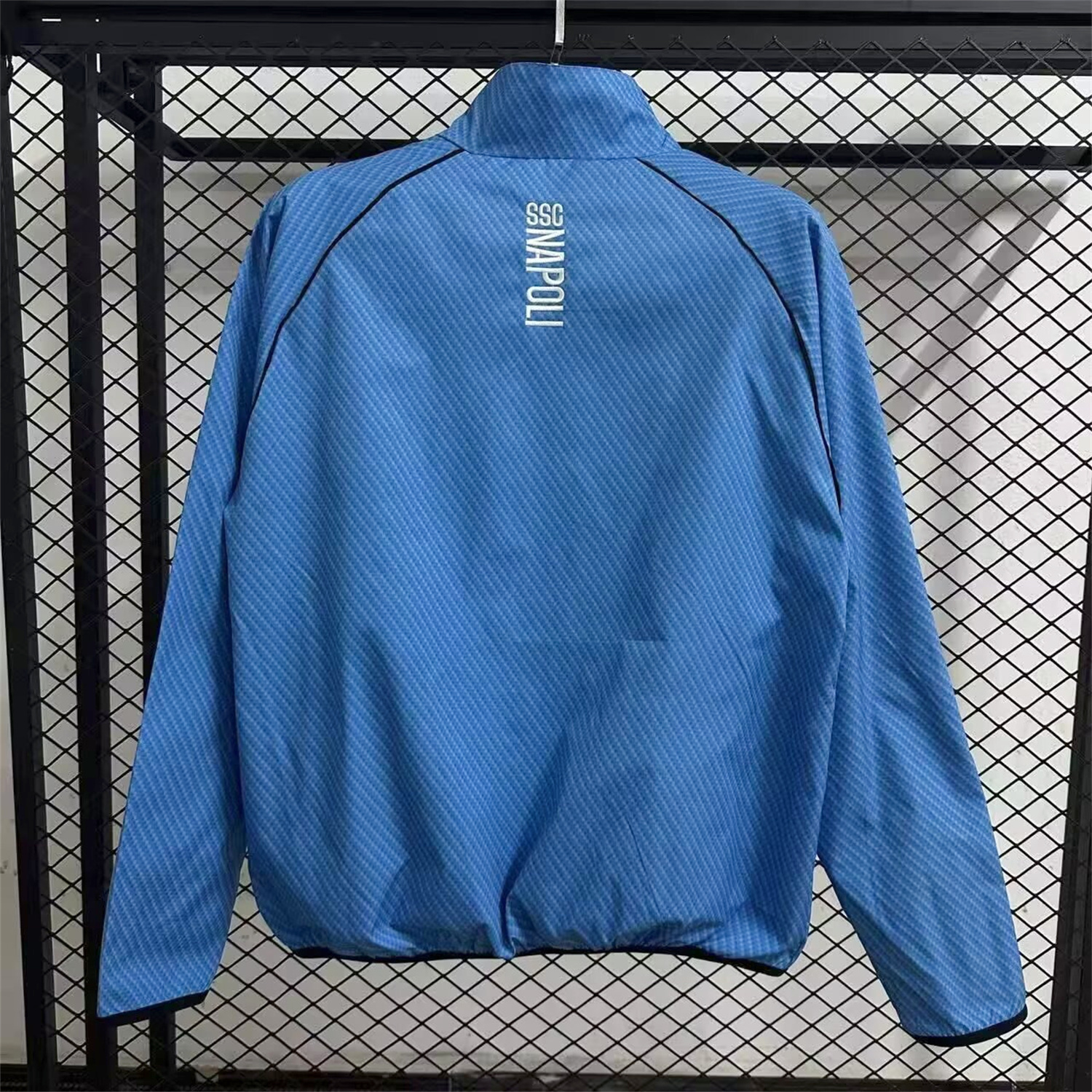 AlphaJersey-Napoli 25-26 Windbreaker Jacket - Blue